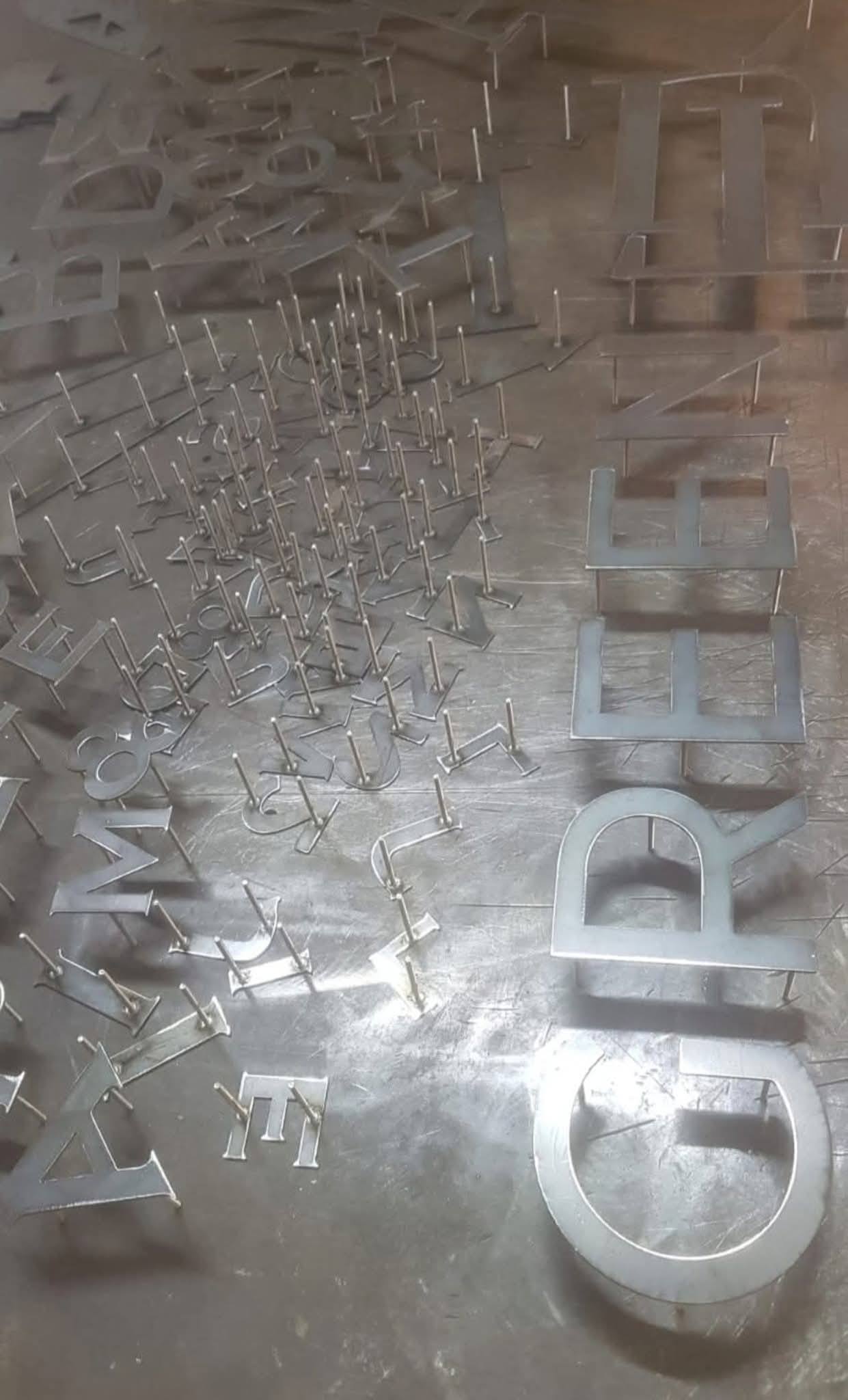 Metal art Facebook ad: STAINLESS STEEL STUD WELDING