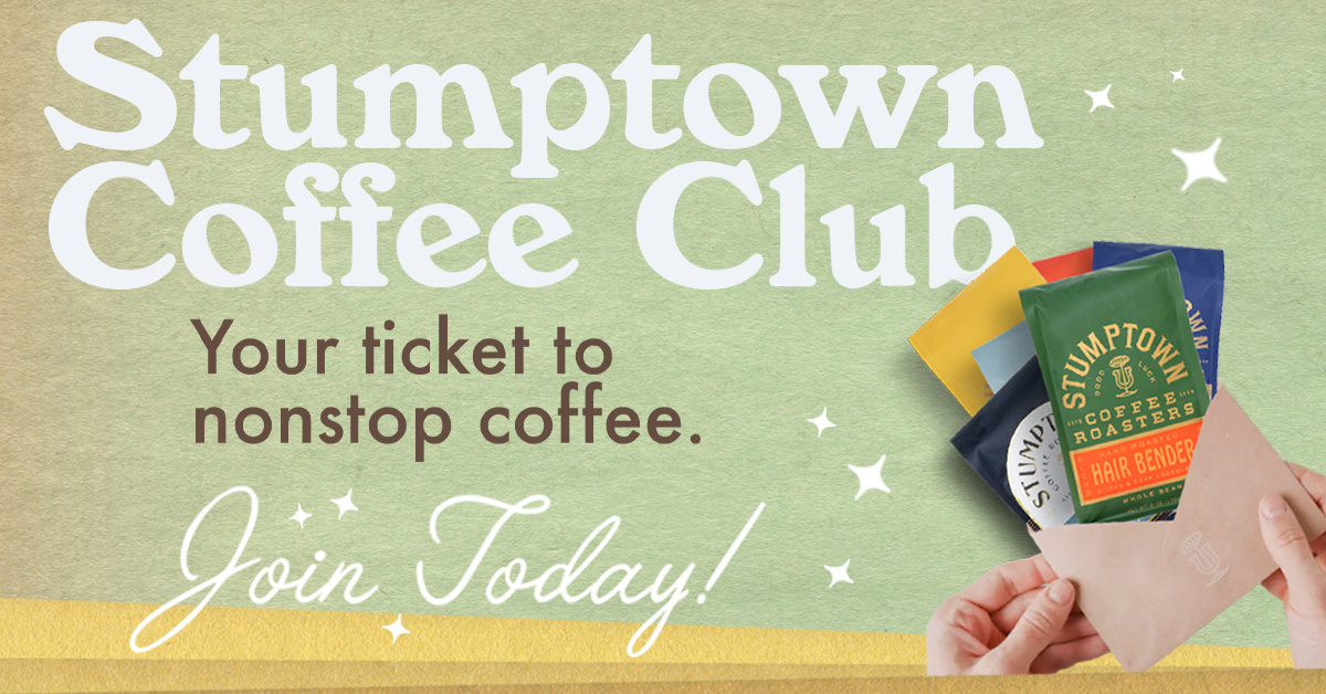 Stumptown Coffee Roasters Facebook ad