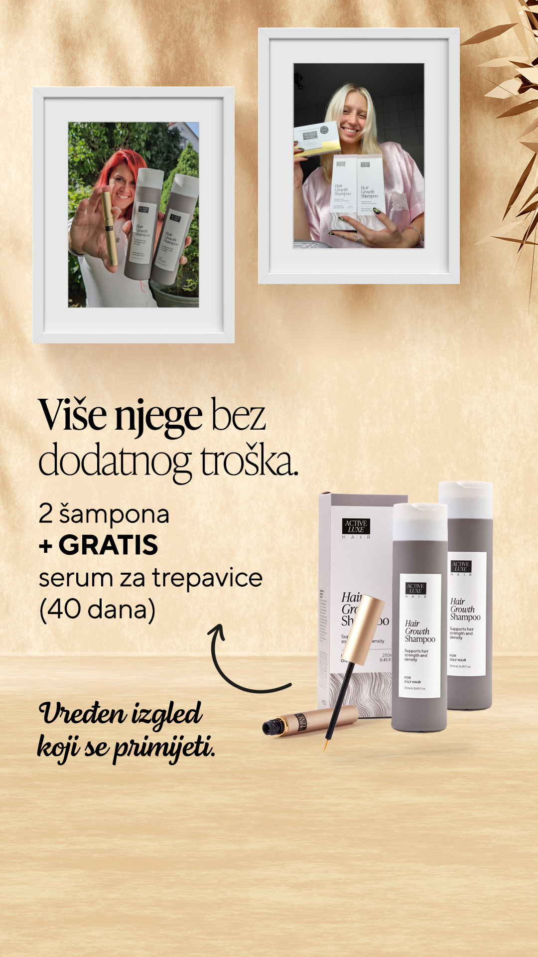Active Luxe Cosmetics Hrvatska Facebook ad from Apr 20, 2026