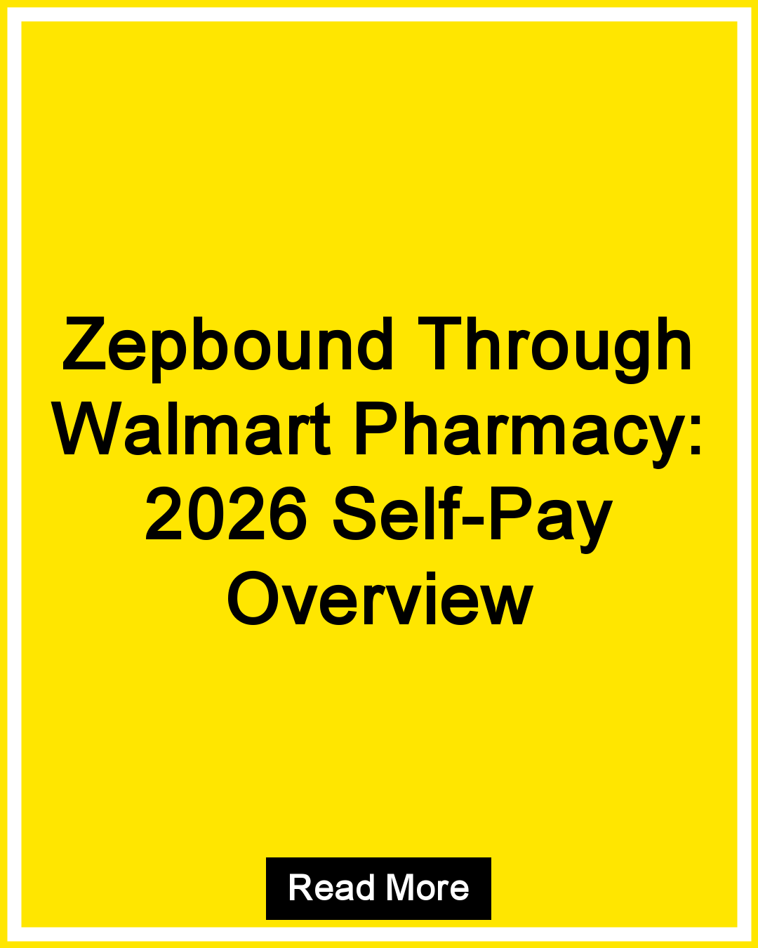 Vista Smart Options Facebook ad: Zepbound Through Walmart Pharmacy: 2026 Self-Pay Overview…