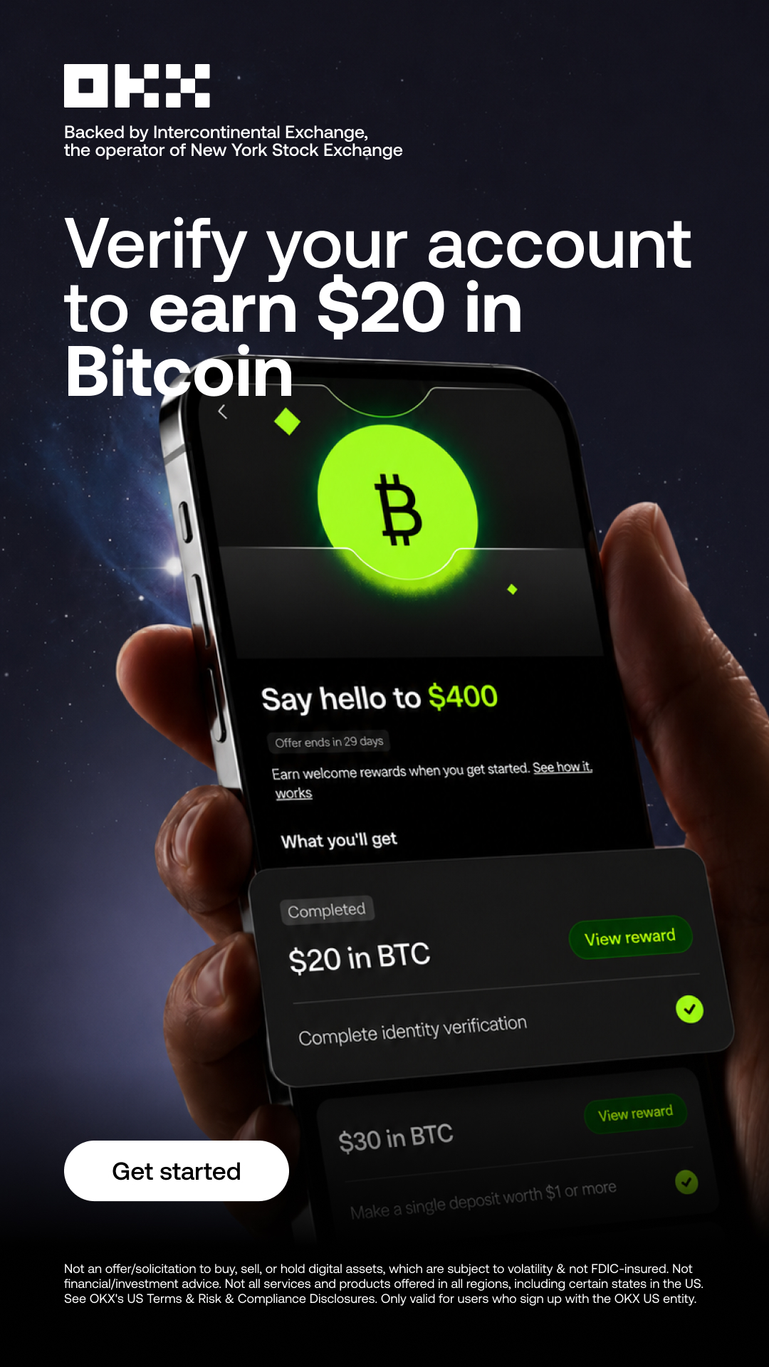 OKX Facebook ad