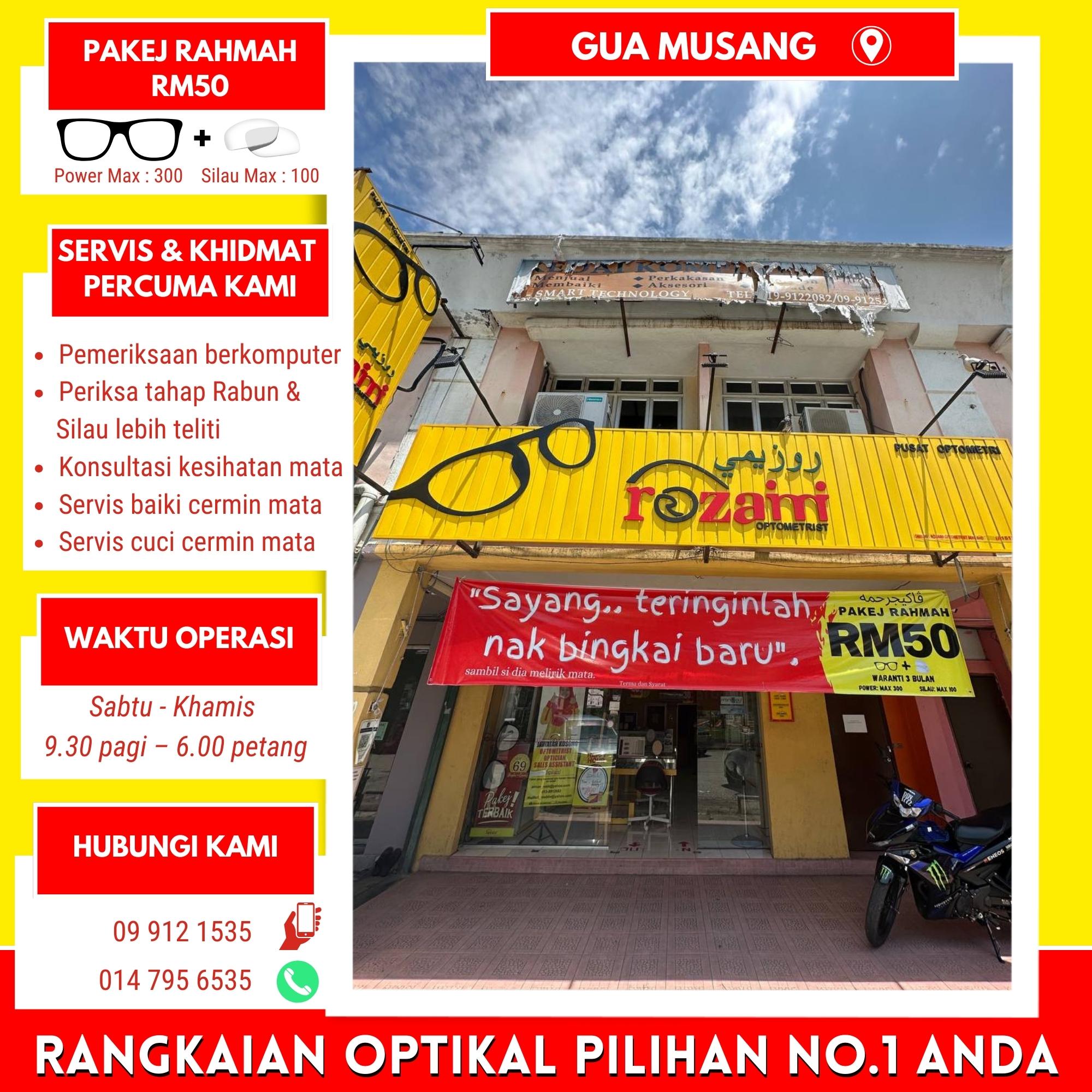 Rozaimi Optometrist Facebook ad