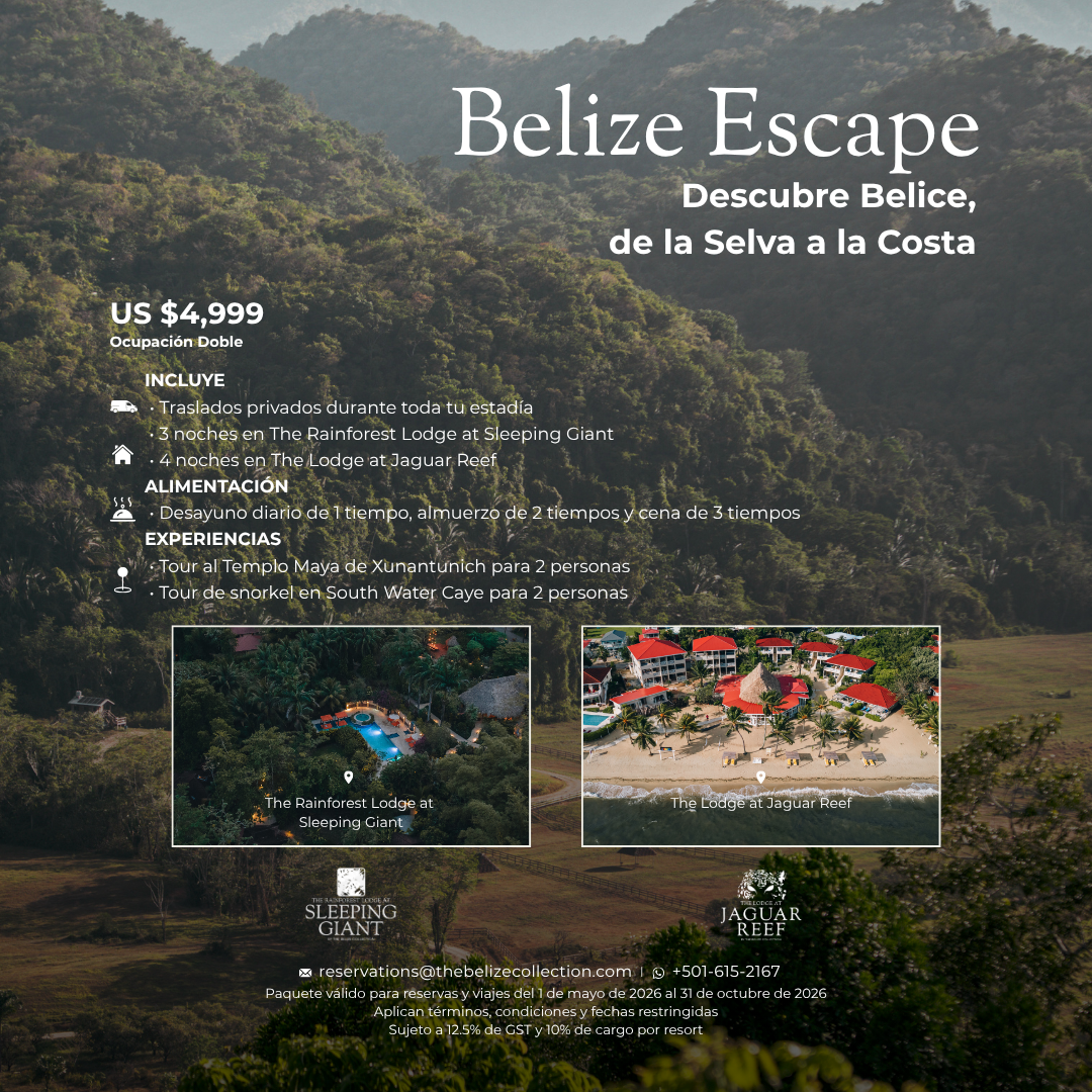 The Belize Collection Facebook ad from May 20, 2026