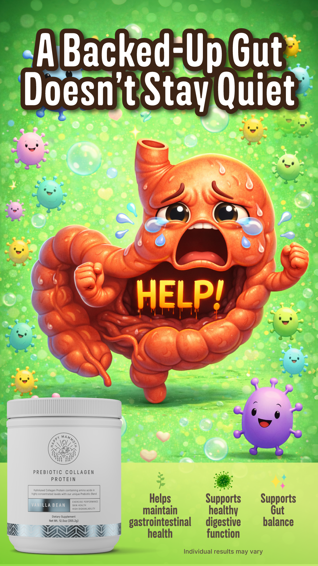 Happy Mammoth Facebook ad