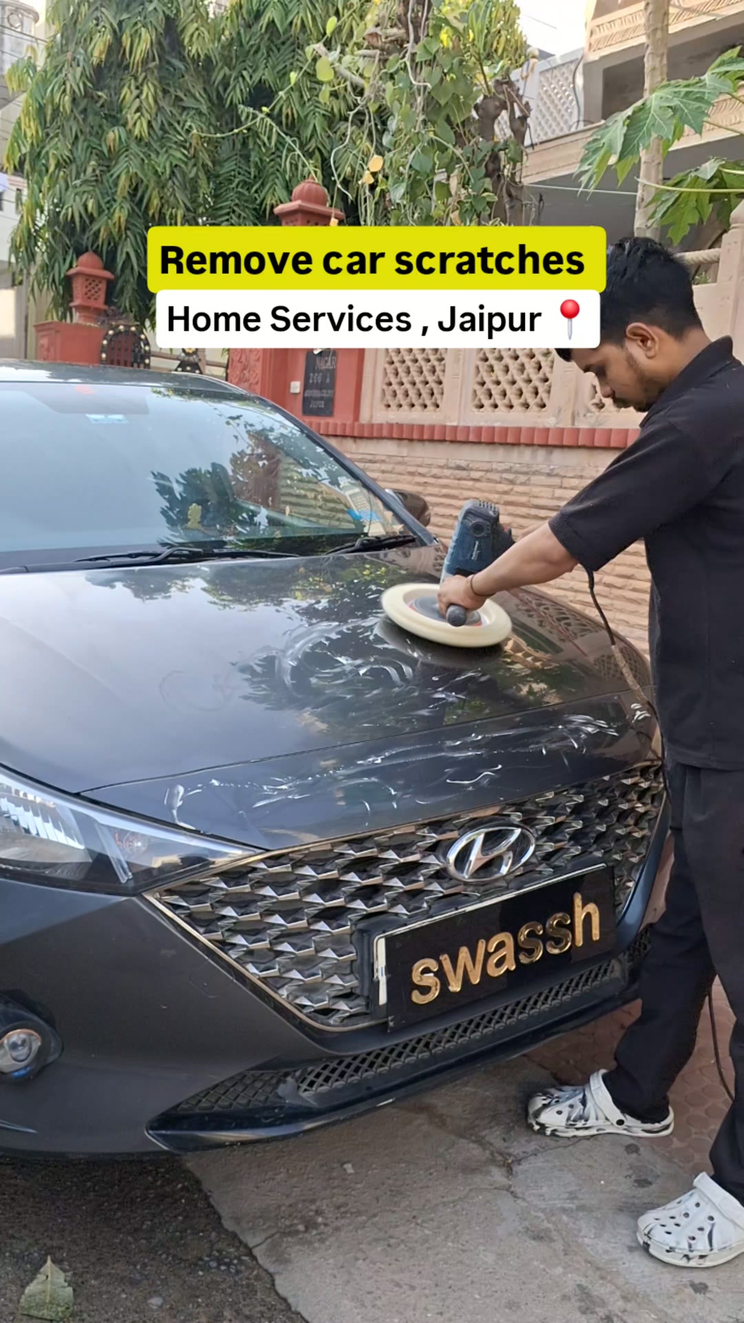 Swassh-Car Cleaning Services Facebook ad: Chat with us