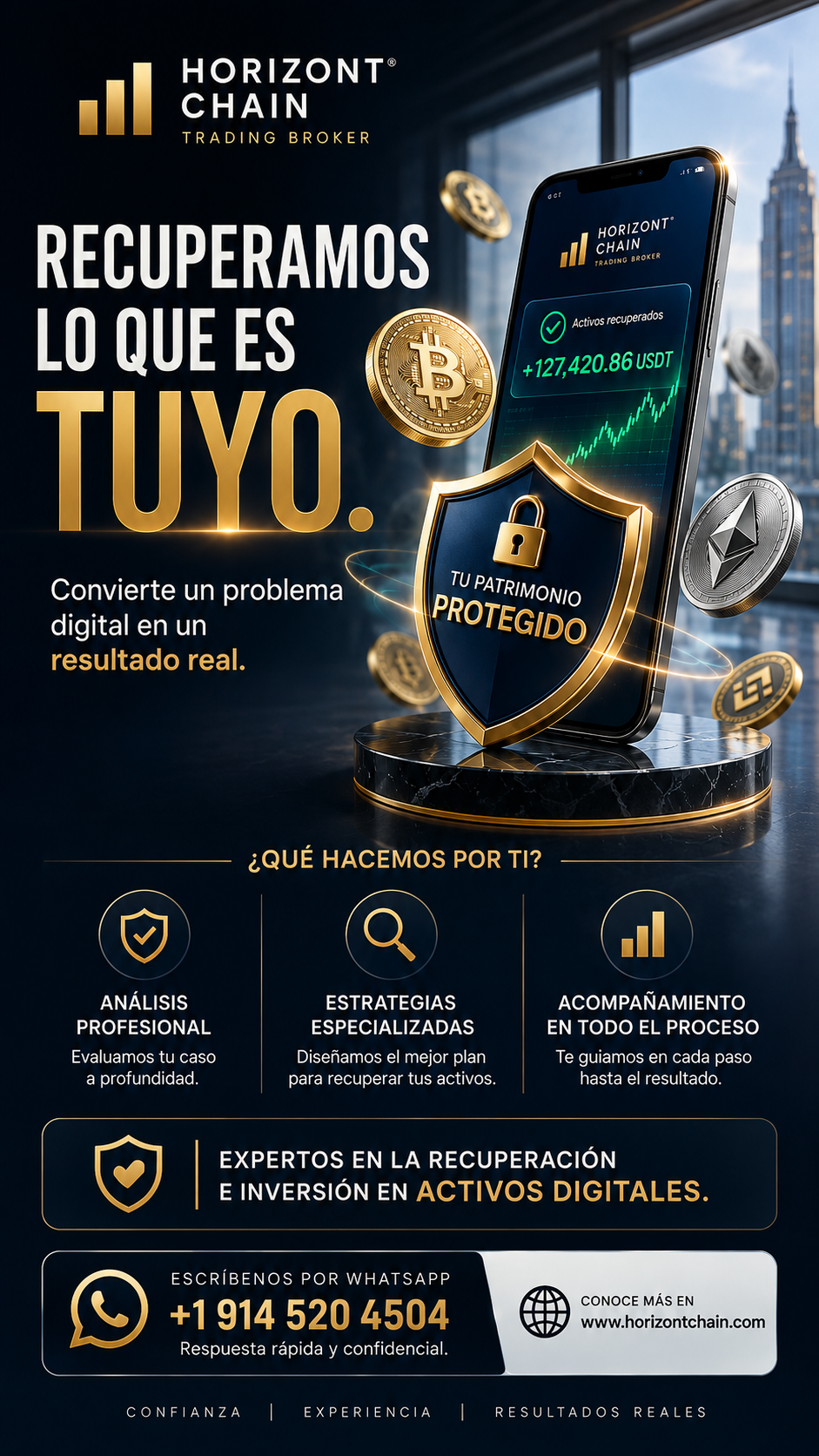 Horizont Chain Facebook ad