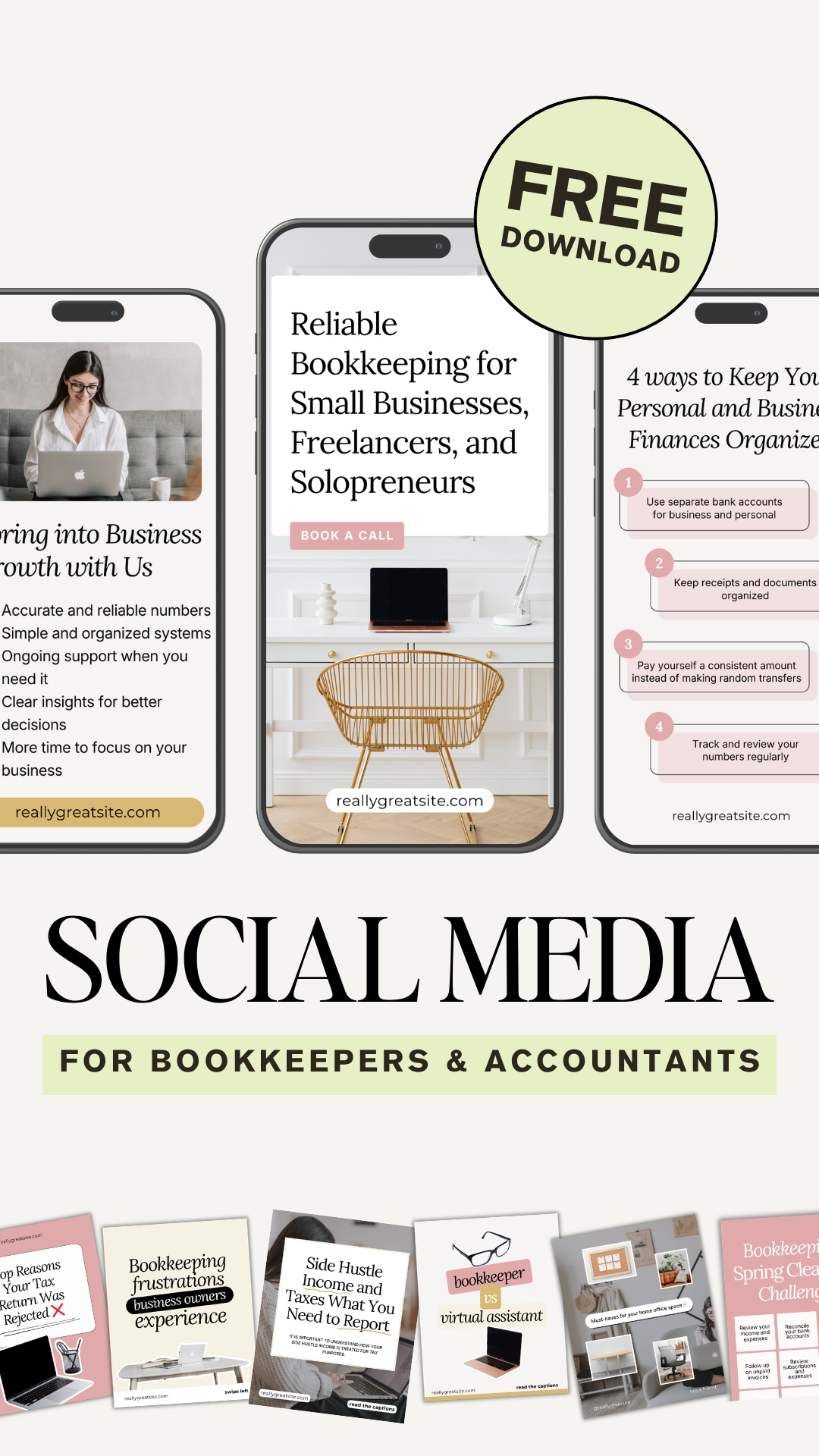 Social Accountant Facebook ad