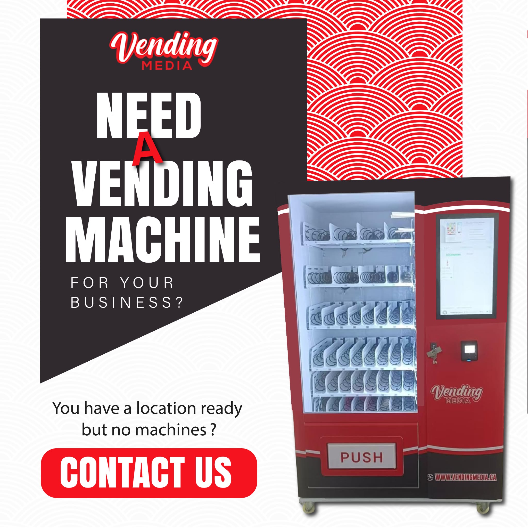 Vending Media Inc Facebook ad