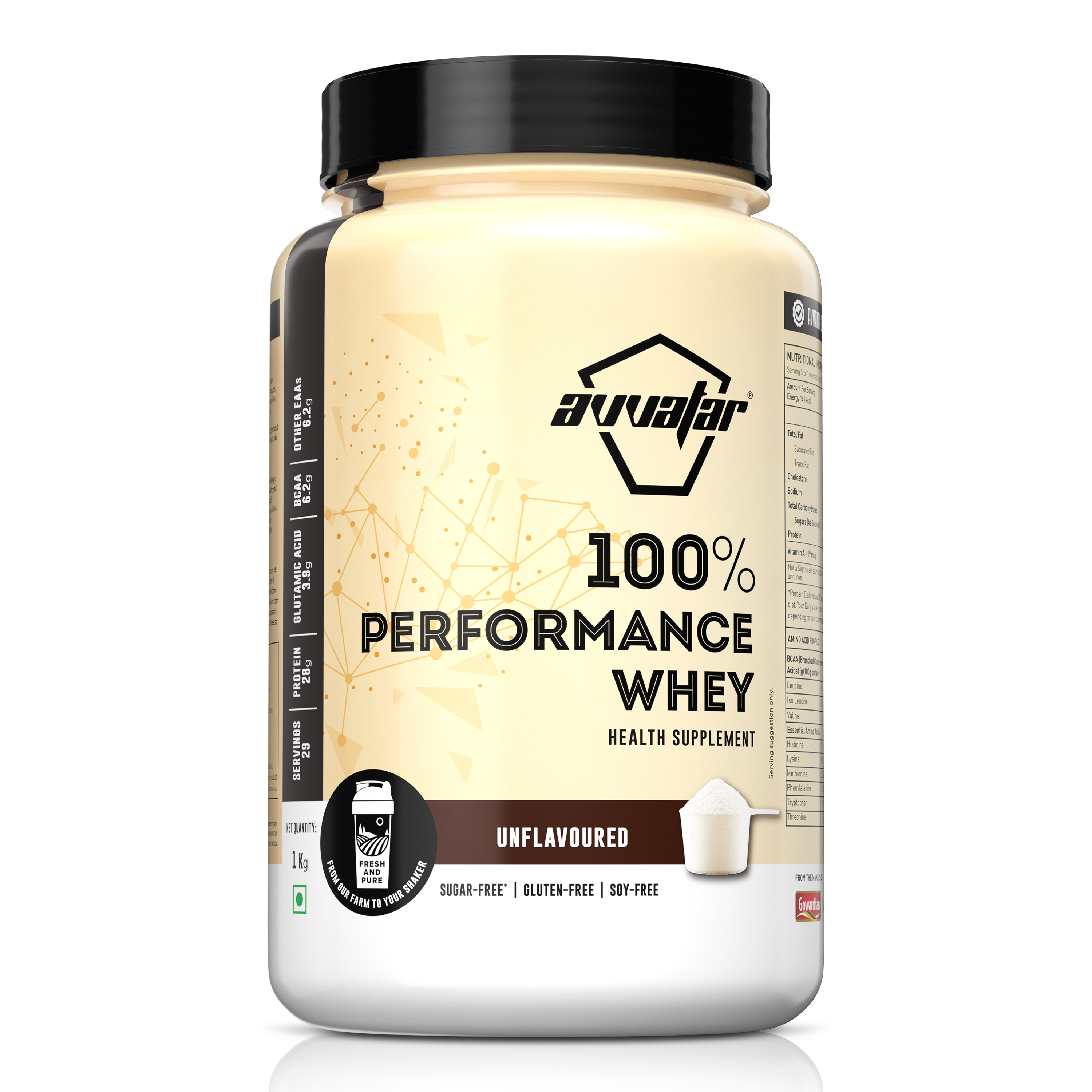 Avvatar Sports Nutrition Facebook ad