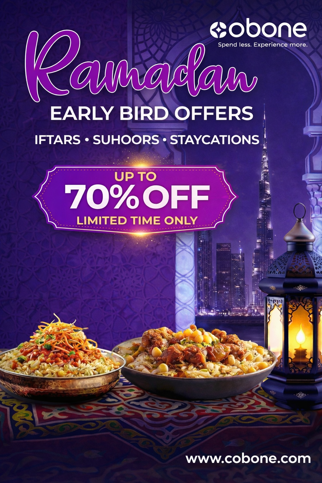 Cobone KSA Facebook ad