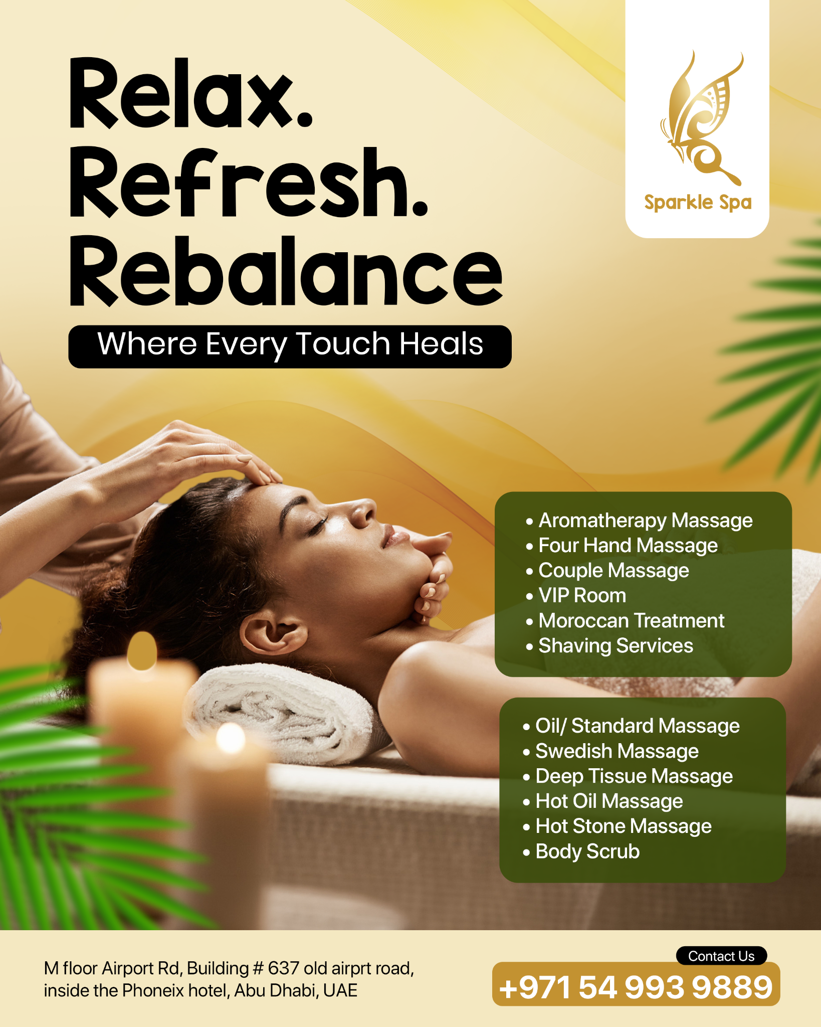 Eclipse Spa & Massage Facebook ad from May 11, 2026