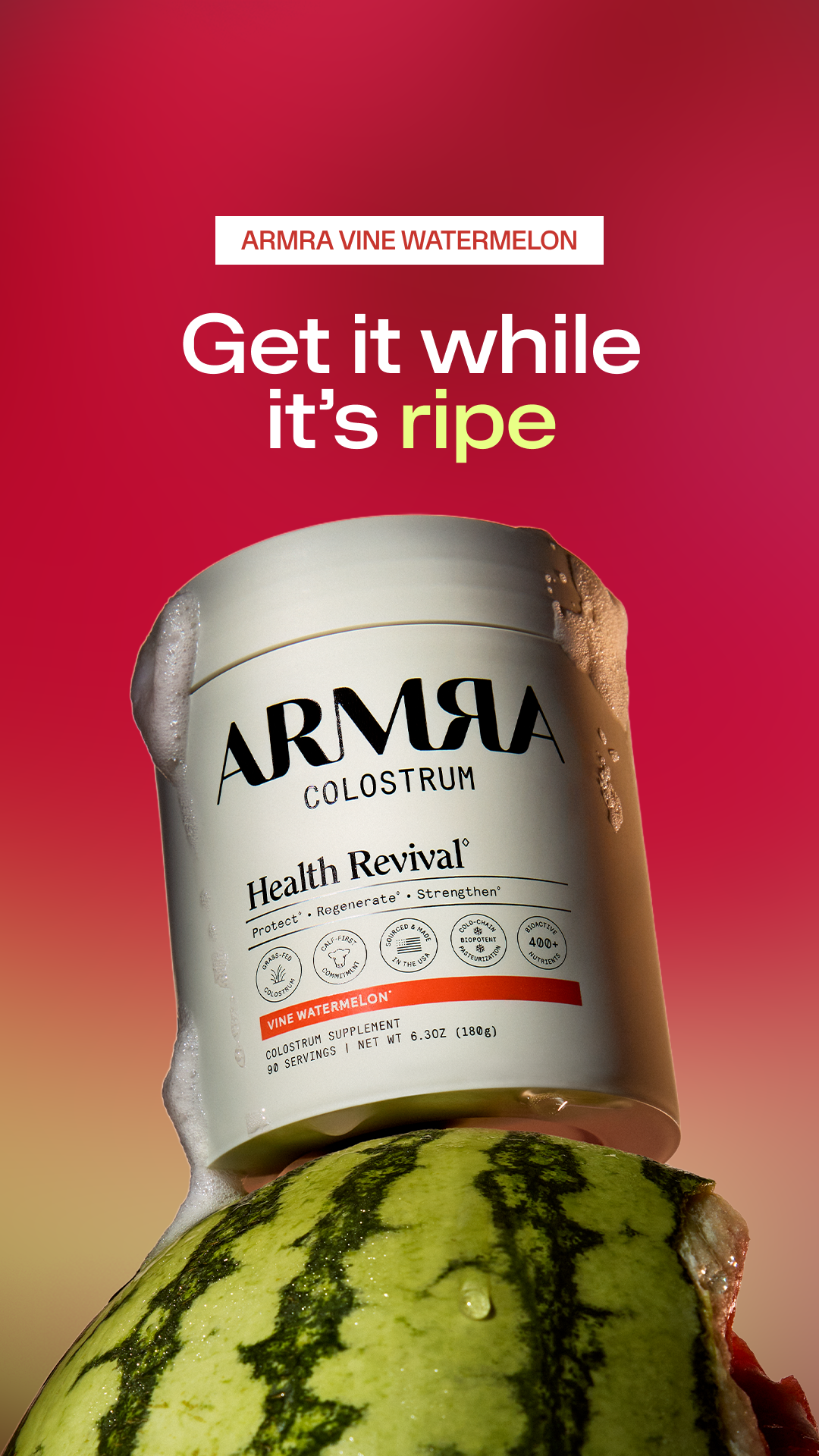 ARMRA Facebook ad