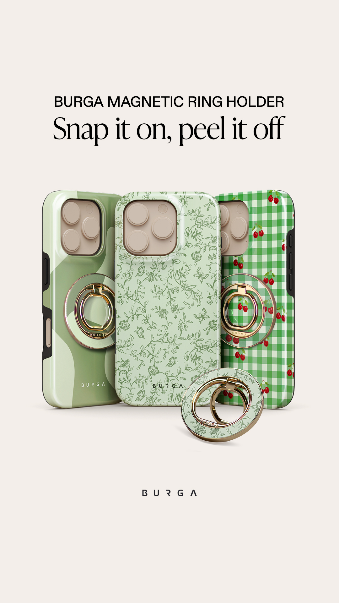 BURGA Facebook ad