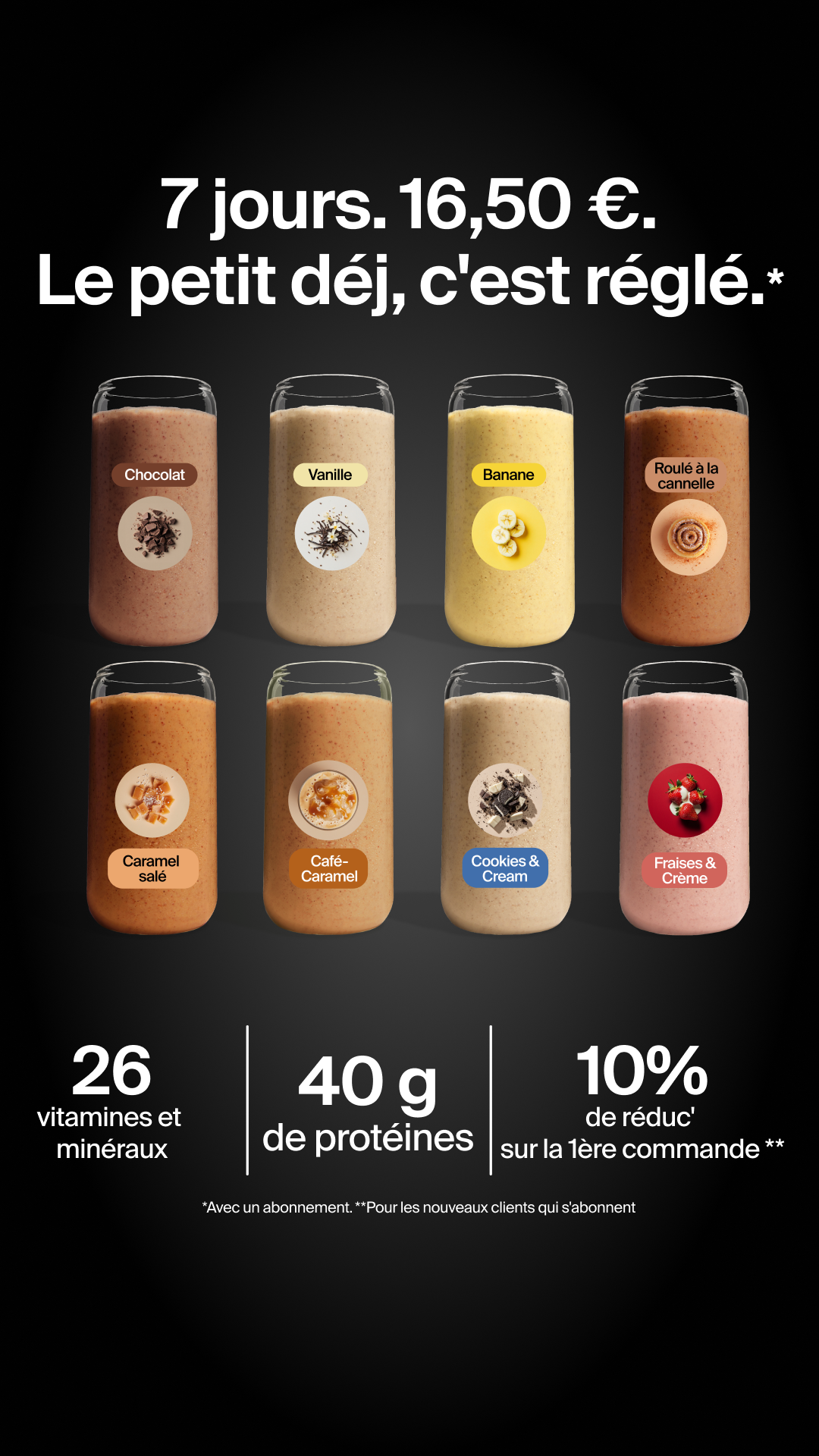 Huel Facebook ad