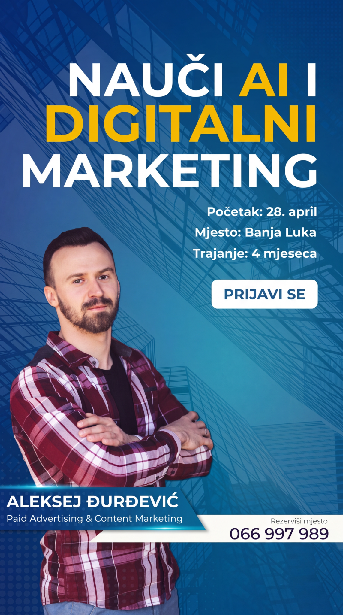 Moja Digitalna Akademija Facebook ad