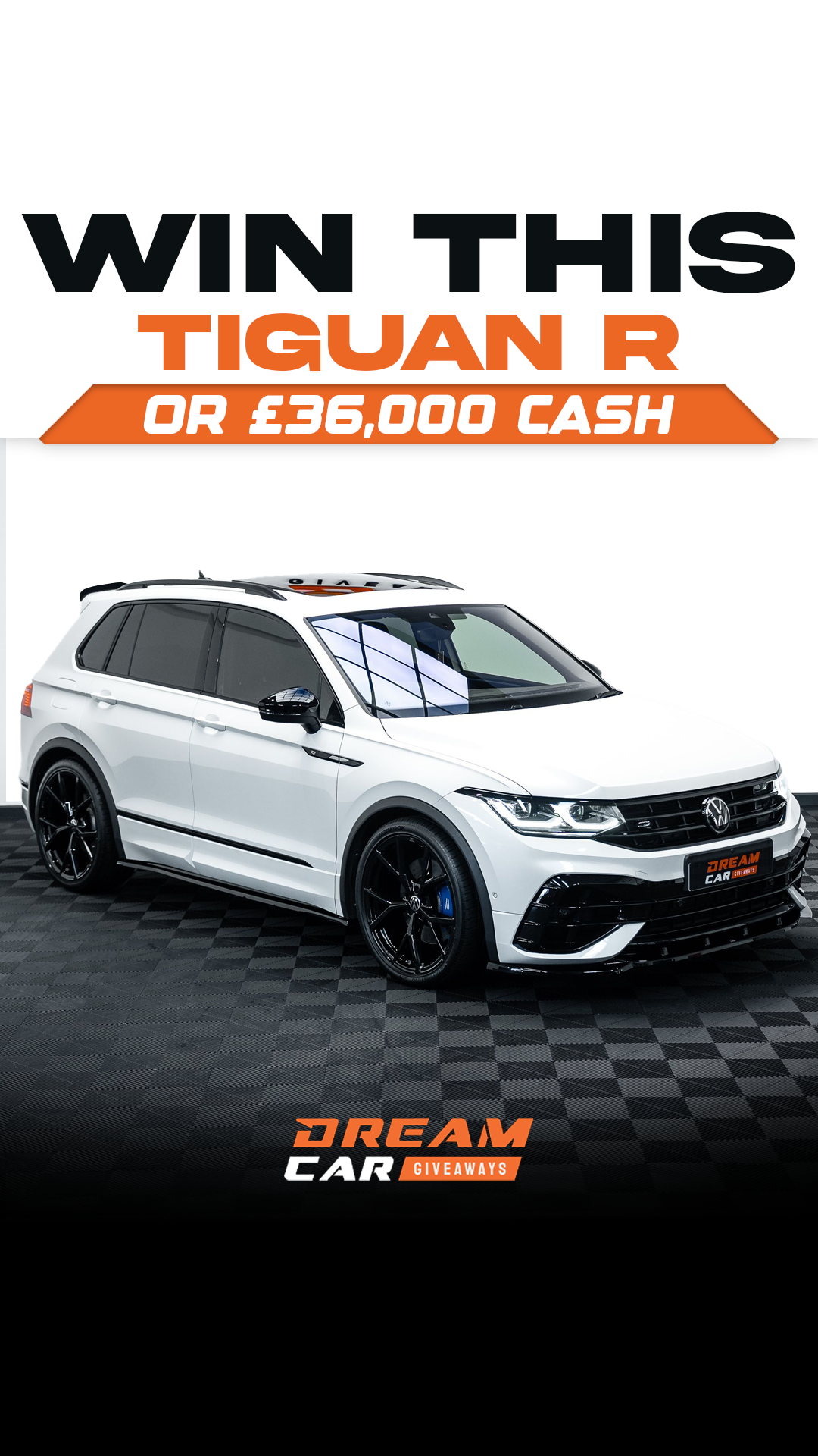 Dream Car Giveaways Facebook ad