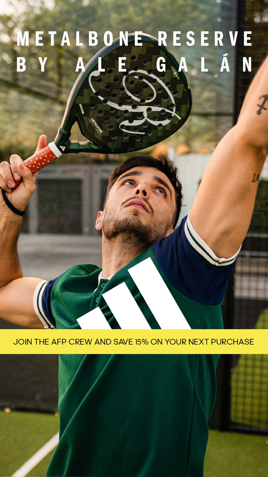 adidas padel Facebook ad