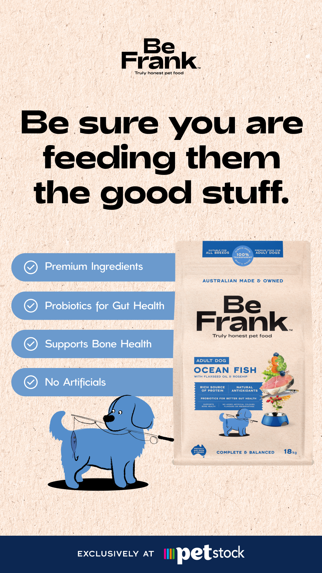 Be Frank Facebook ad