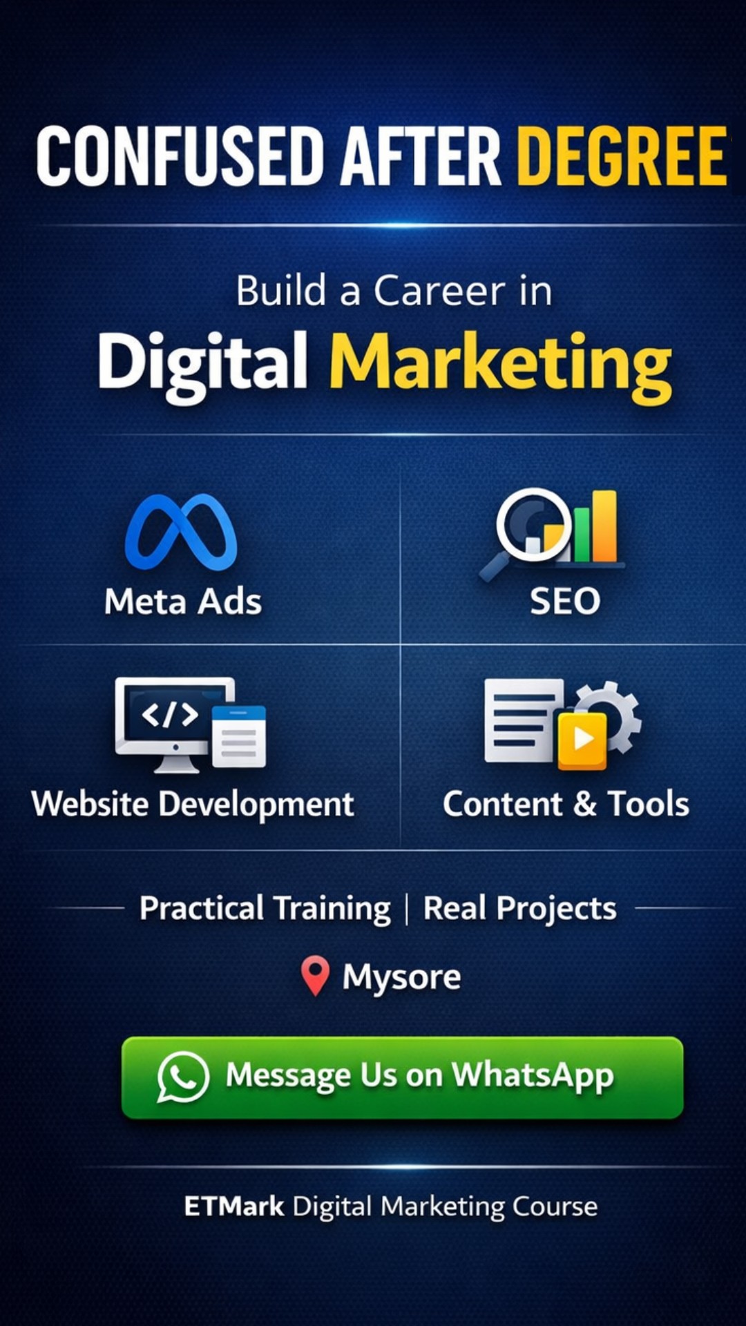 Etmark Facebook ad from Mar 31, 2026