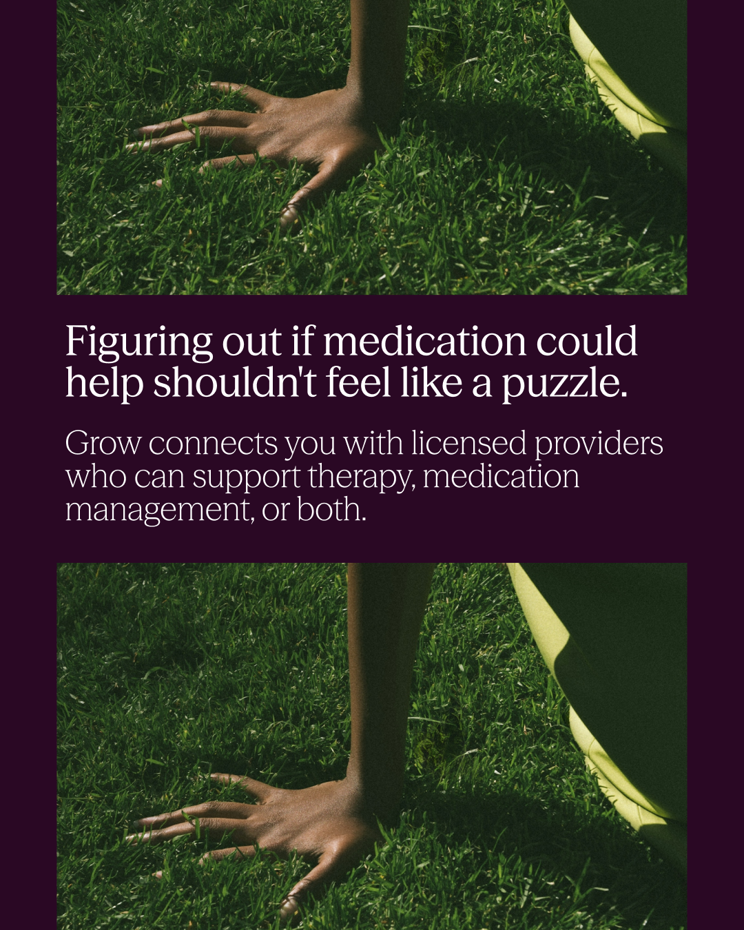 Grow Therapy Facebook ad