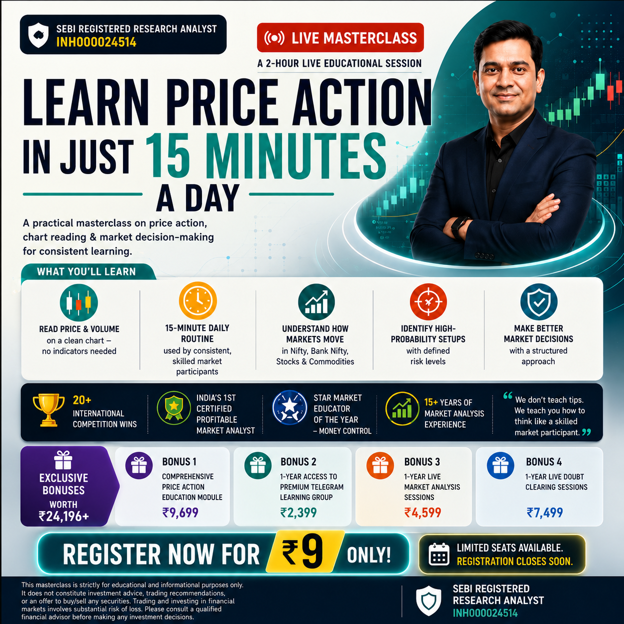 Bhushan Kanathe-SEBI Registered Facebook ad