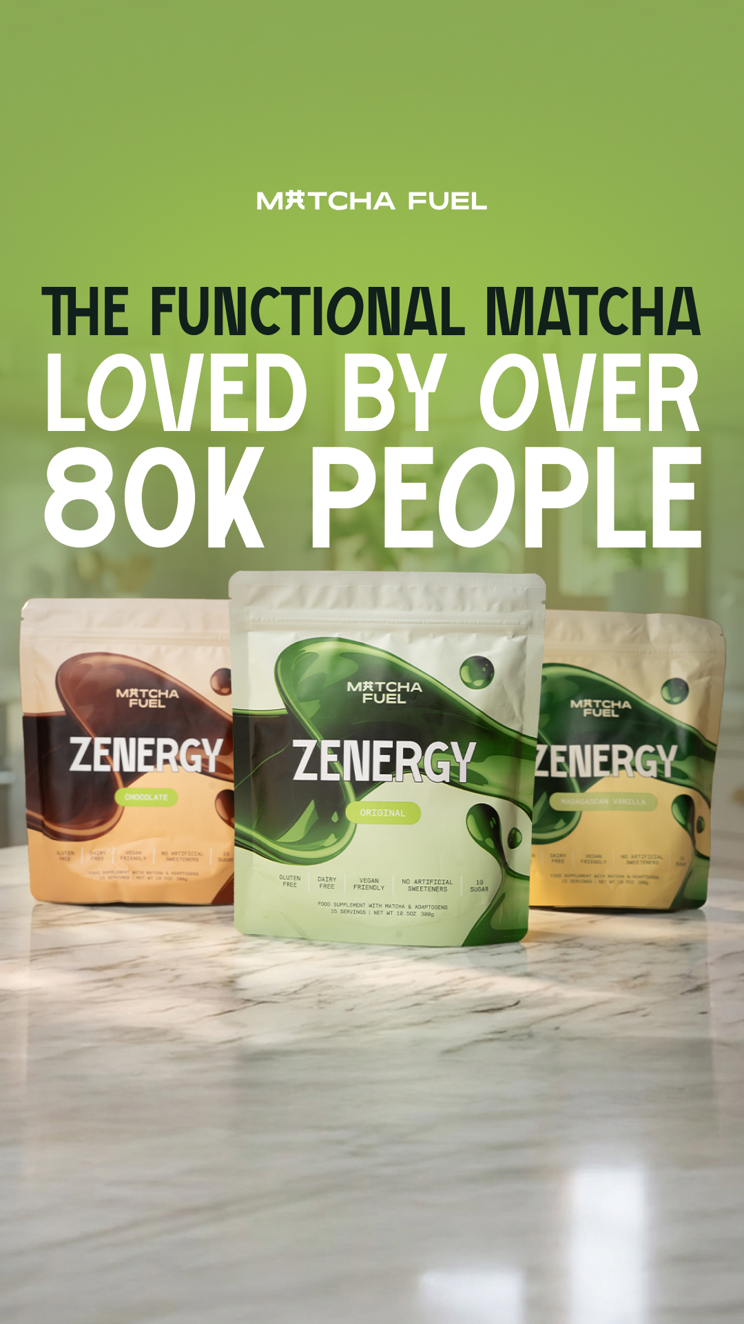 Matcha Fuel Facebook ad