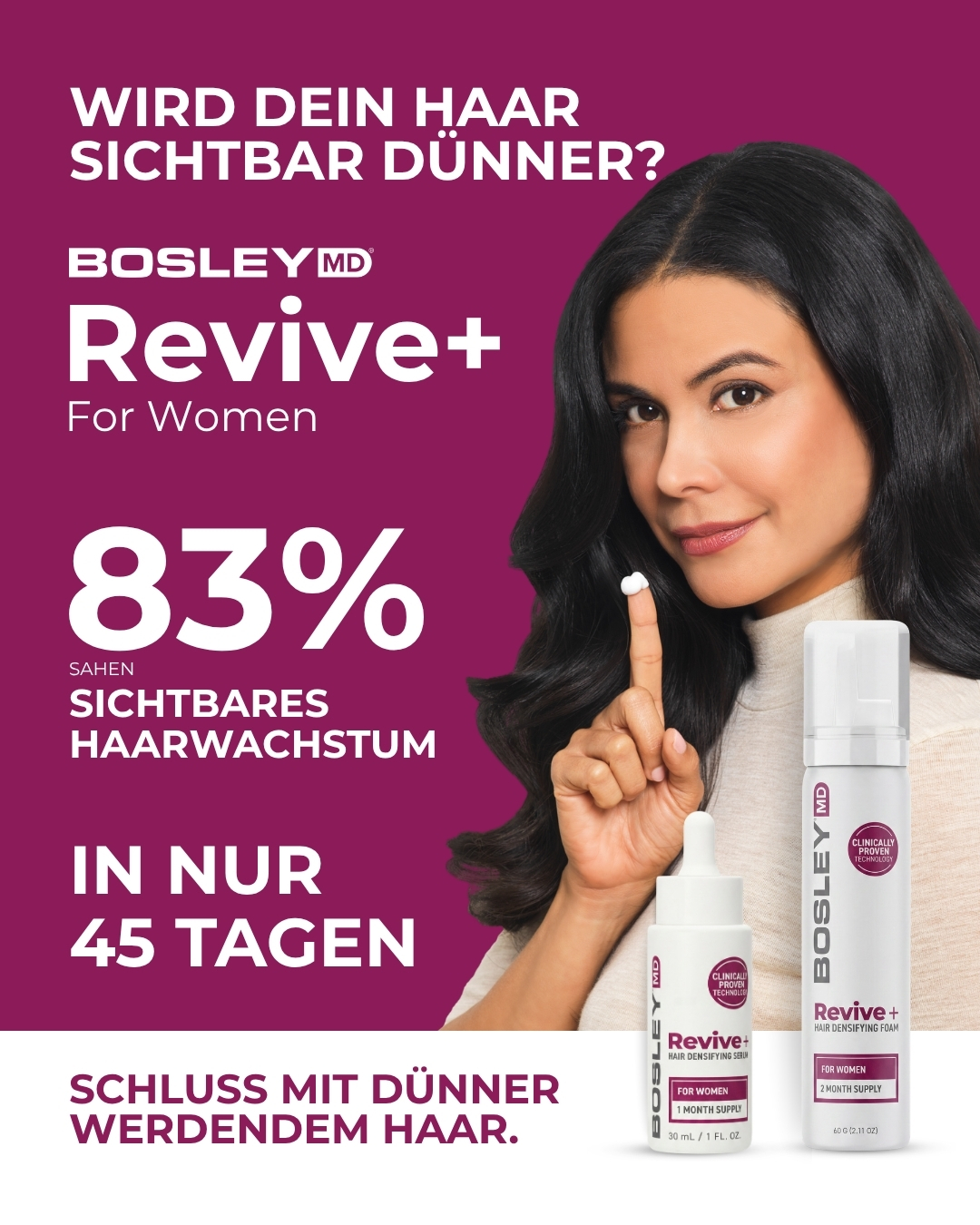 Bosleymd.de Facebook ad from Jul 8, 2026