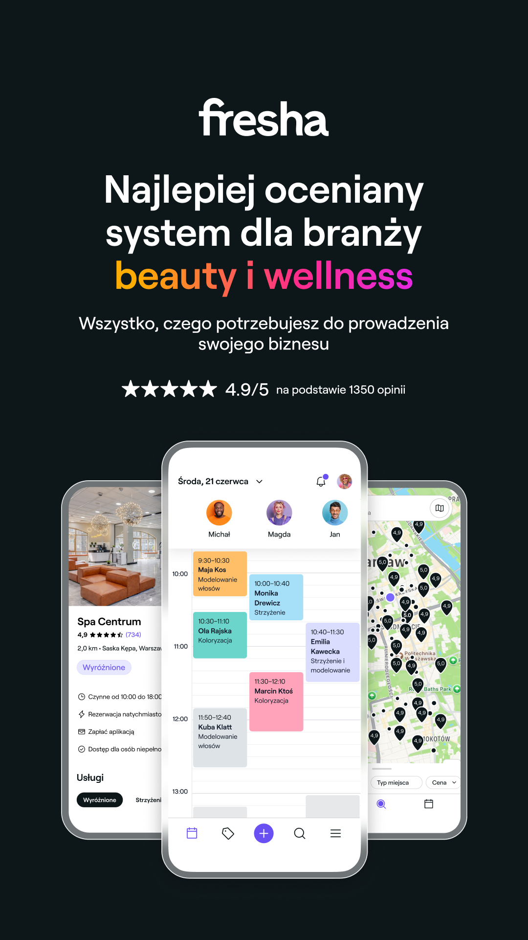 Fresha Facebook ad