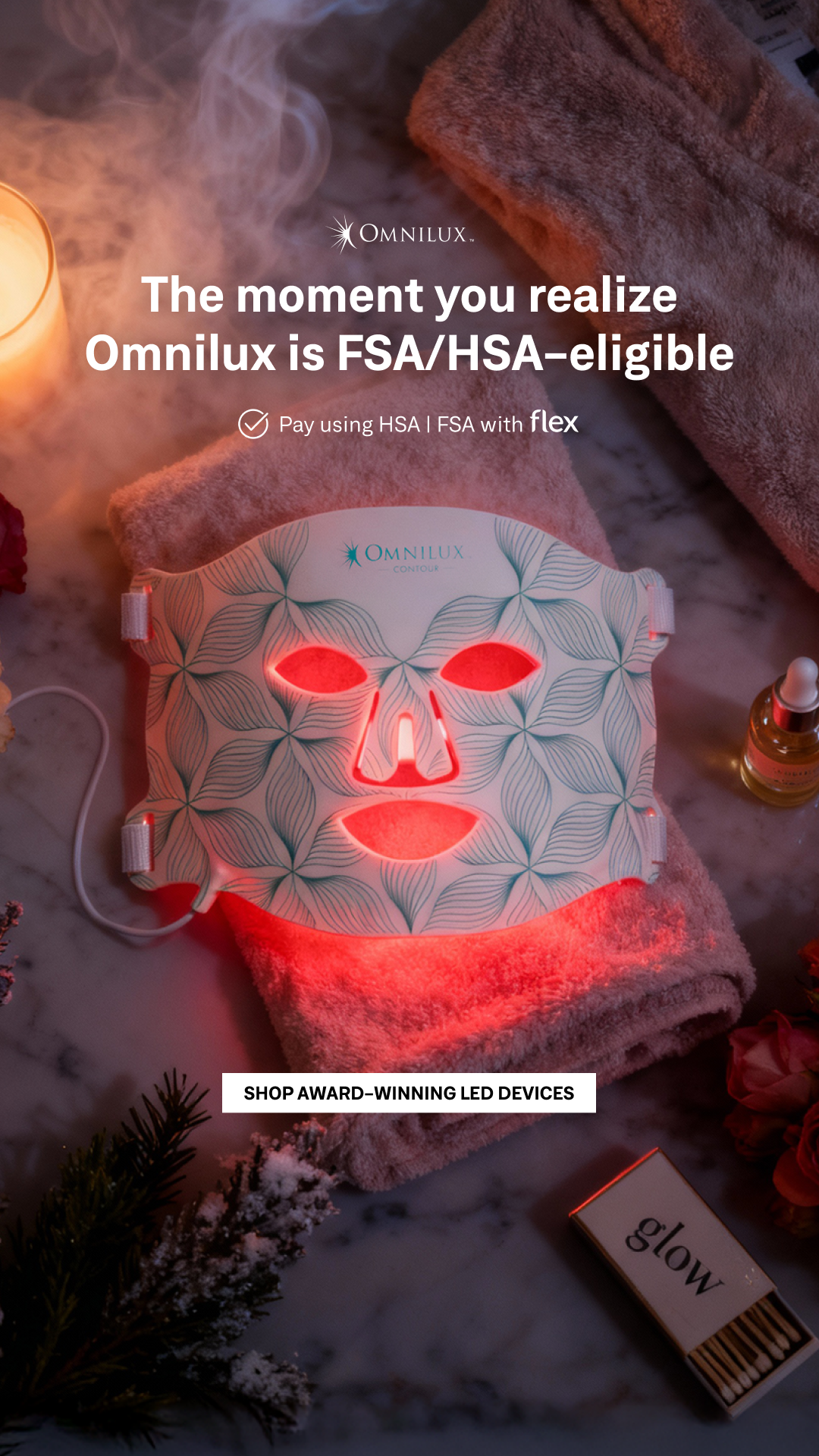 Omnilux Facebook ad