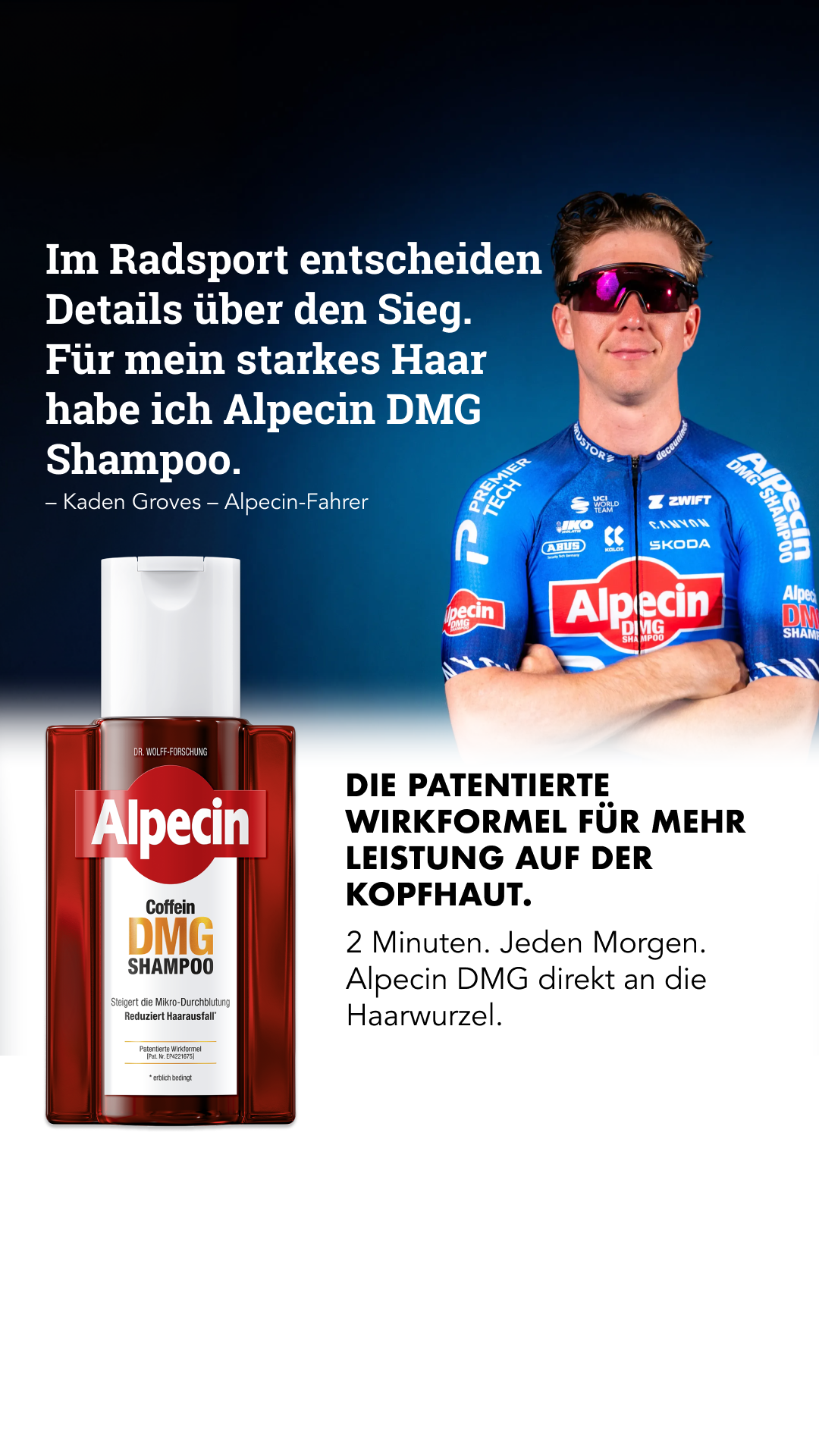 Alpecin Facebook ad