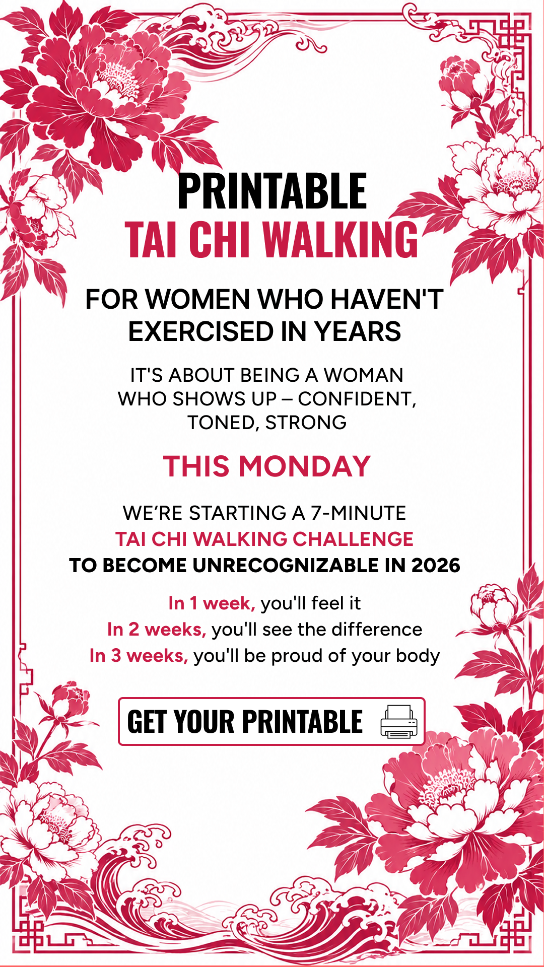 WalkFit Daily Walking Plan Facebook ad