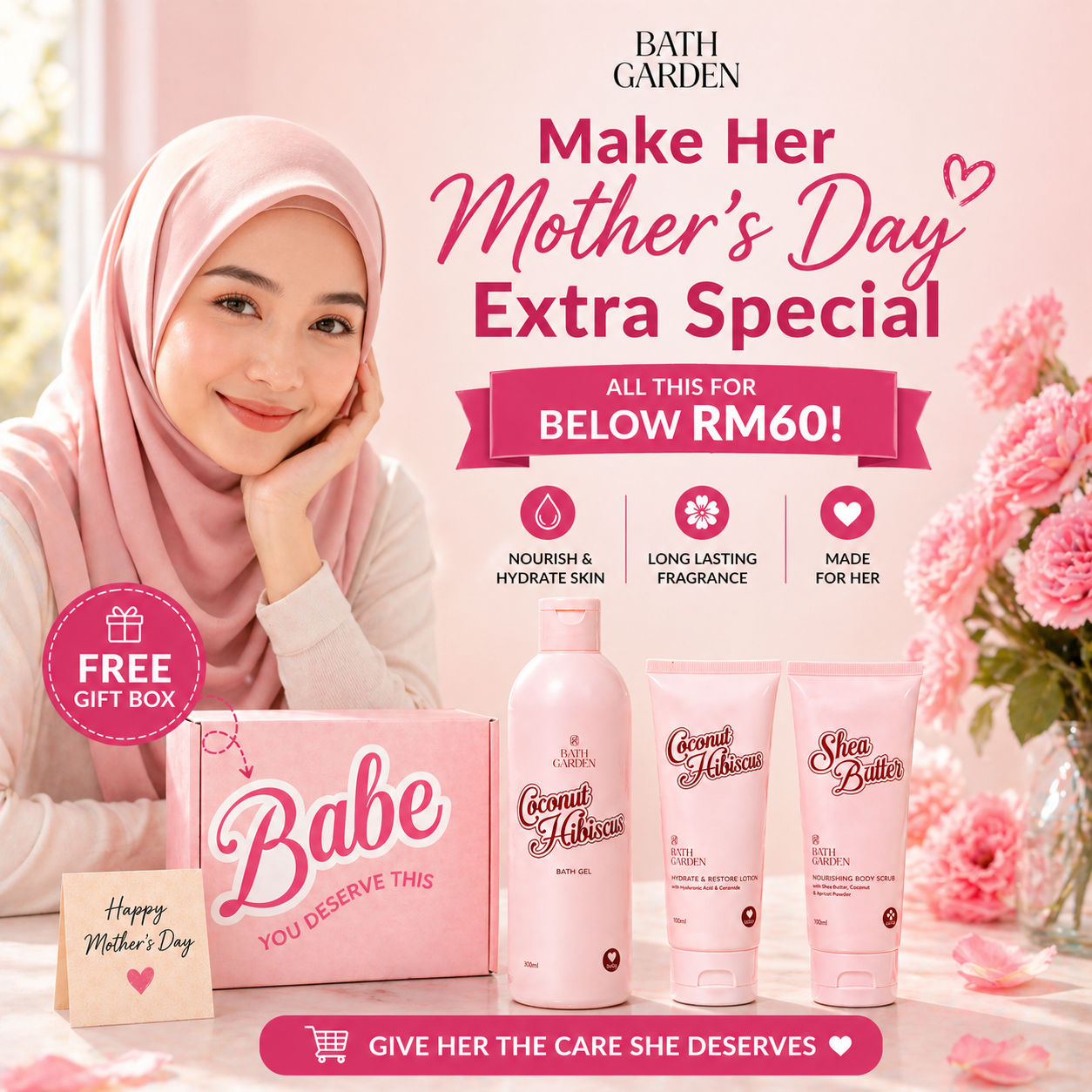 Bath Garden Facebook ad