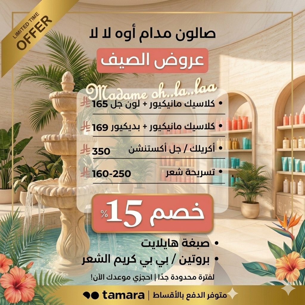 Madame Oh La Laa Facebook ad from Jun 16, 2026