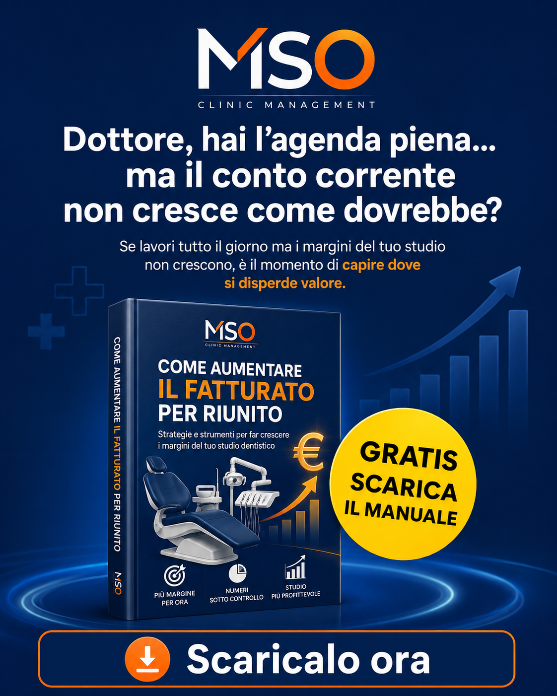 MSO Clinic Management Facebook ad: Ottieni il Workbook