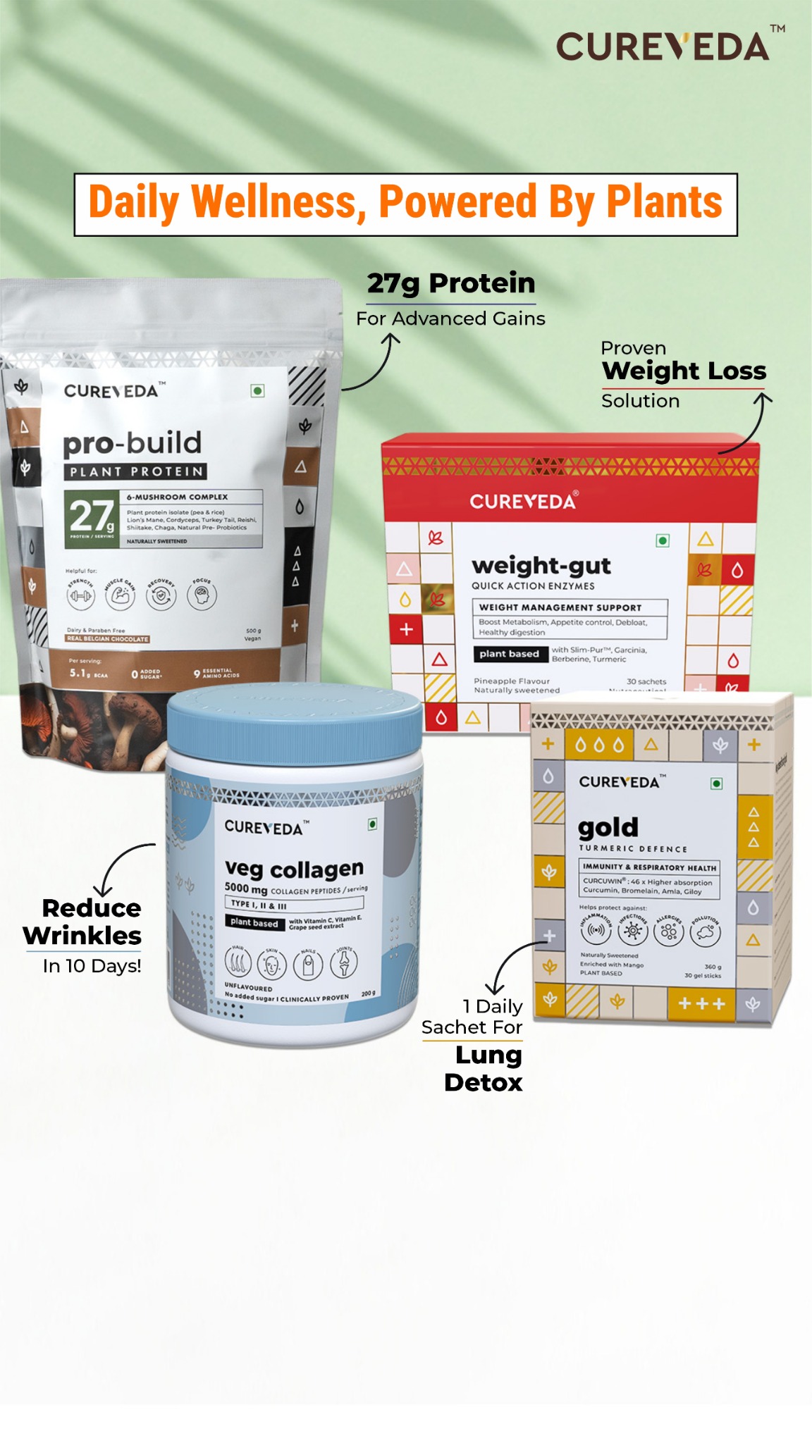 Cureveda Remedies Facebook ad