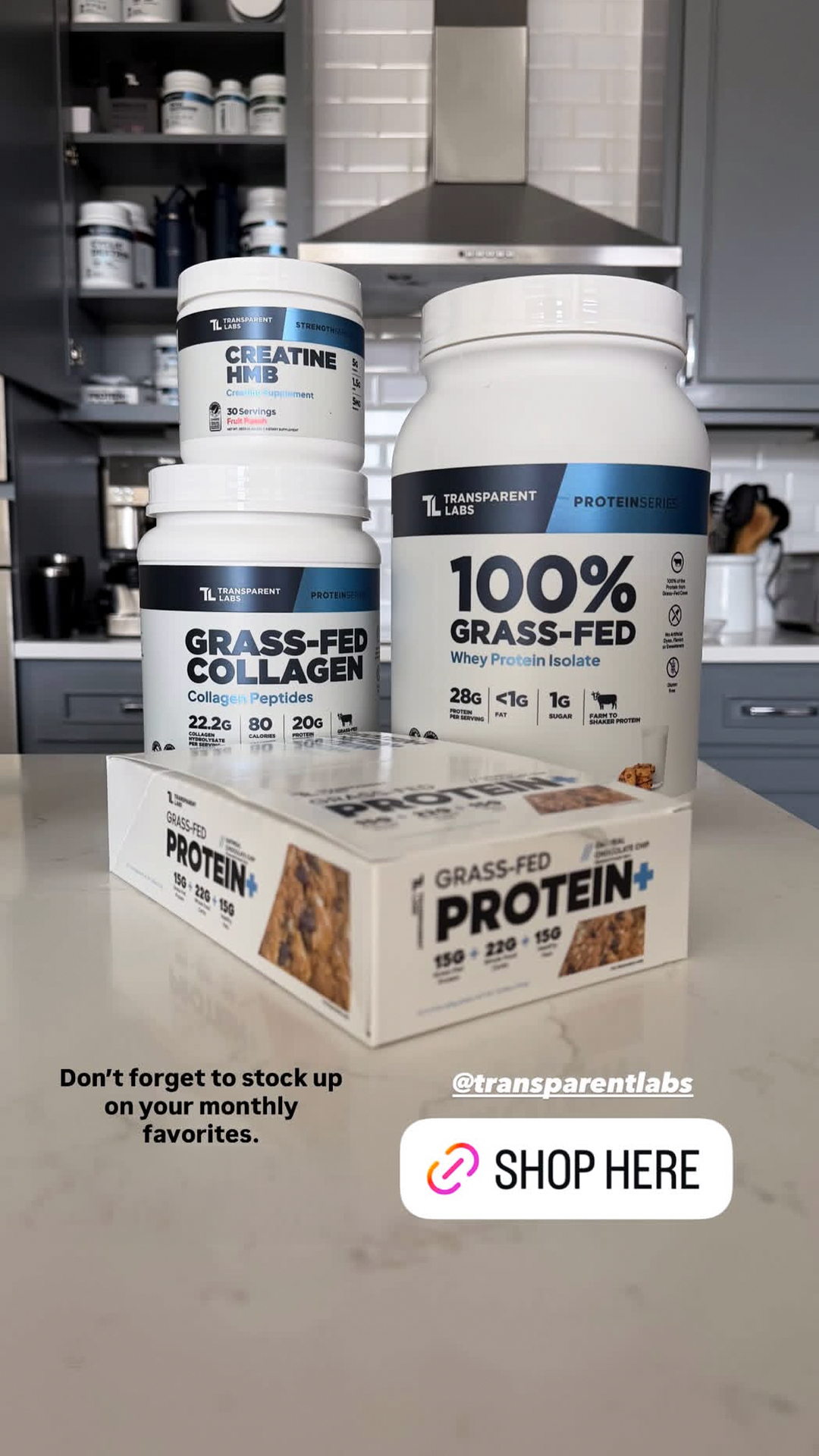 Transparent Labs Facebook ad