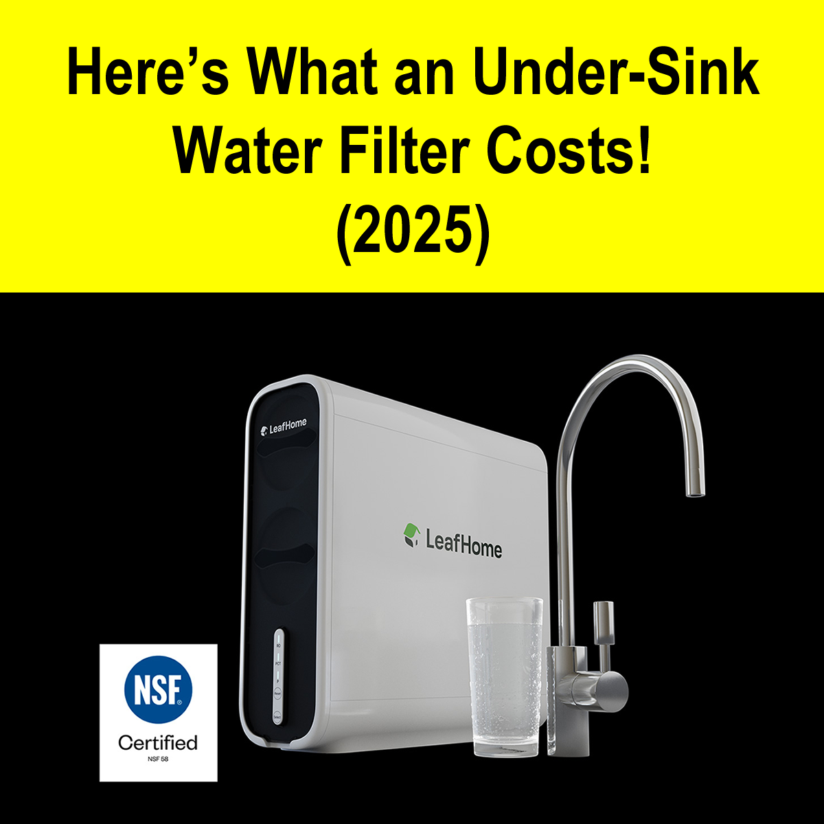 Leaf Home Water Solutions by Leaf Home Partner Facebook ad