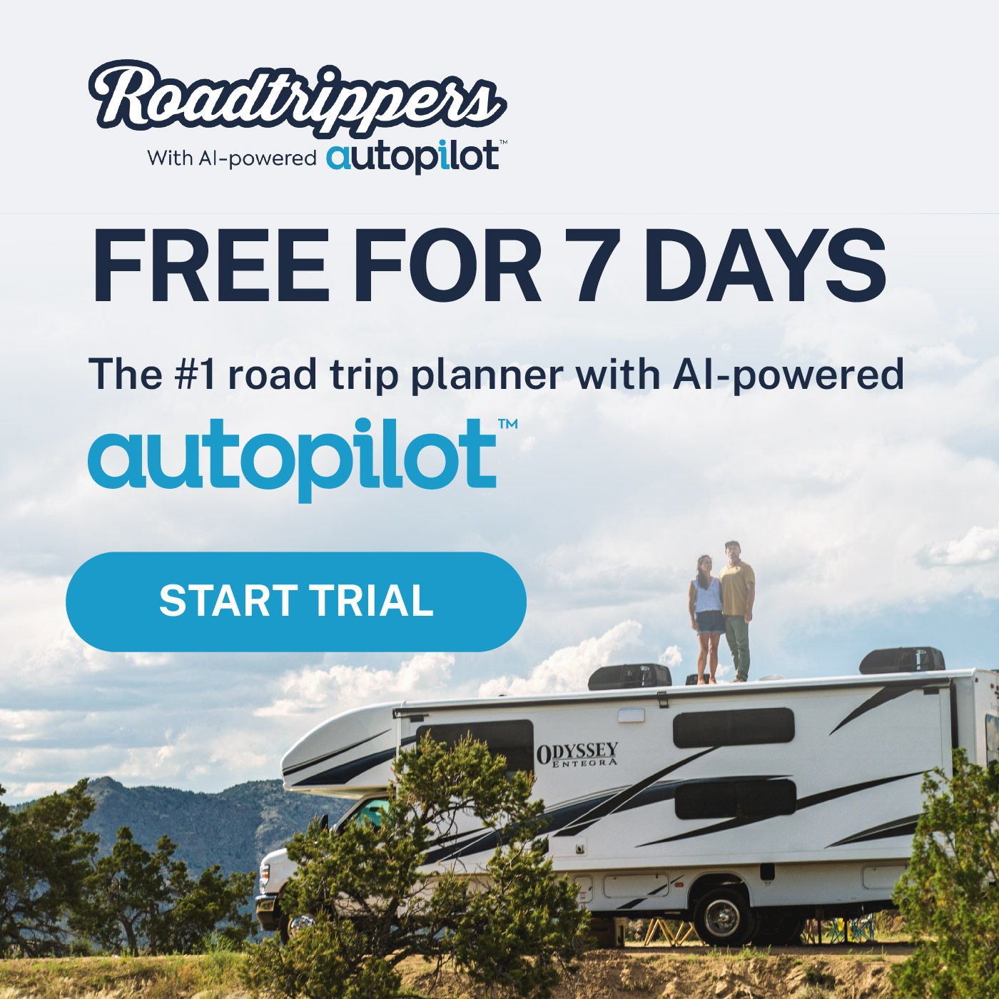 Roadtrippers Facebook ad