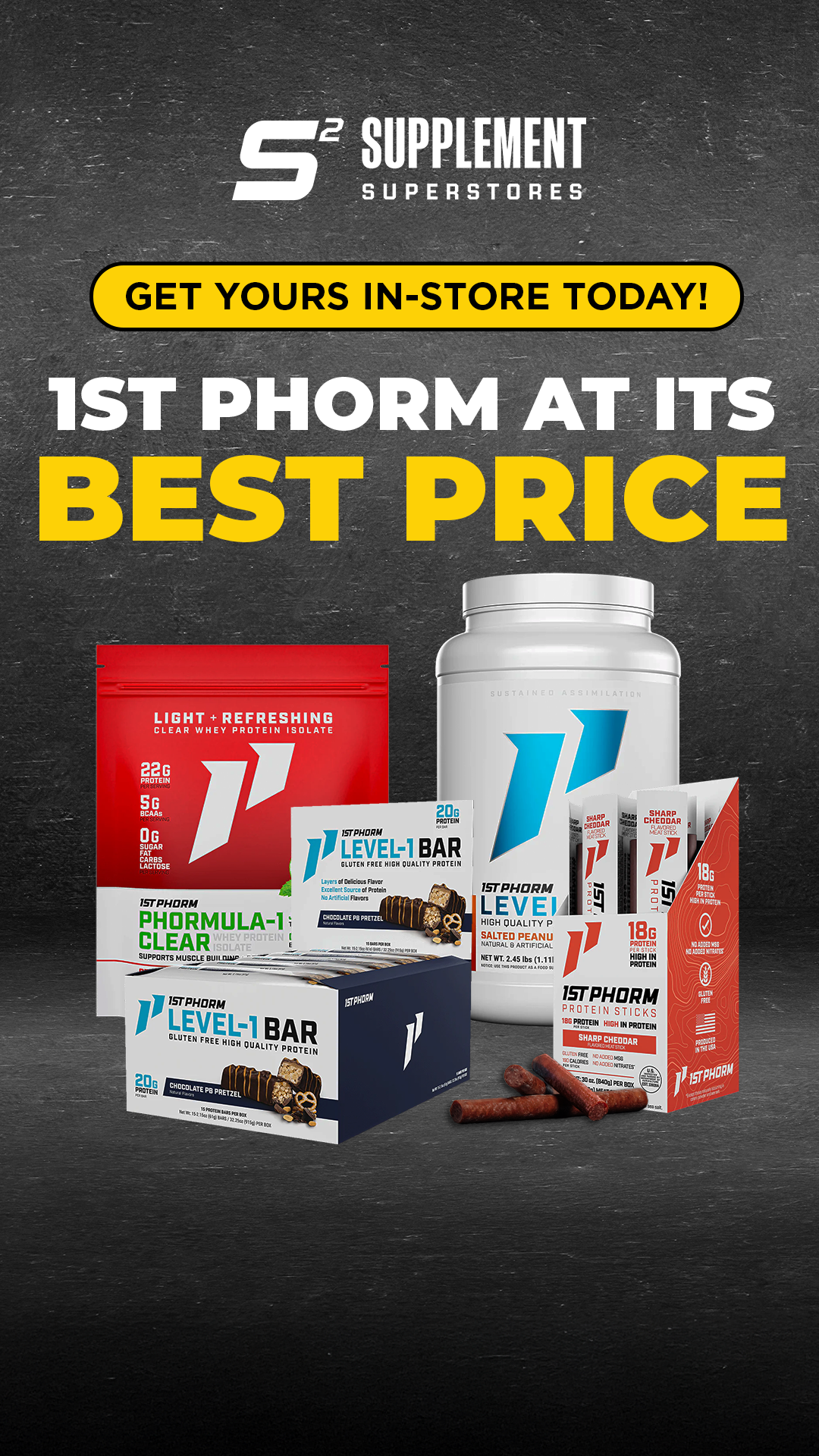 Supplement Superstores Facebook ad