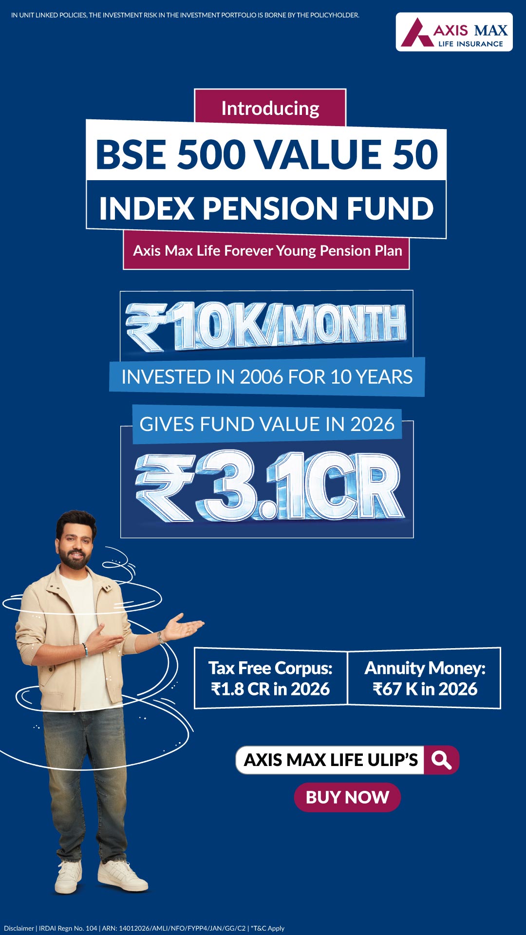 Axis Max Life Insurance Facebook ad
