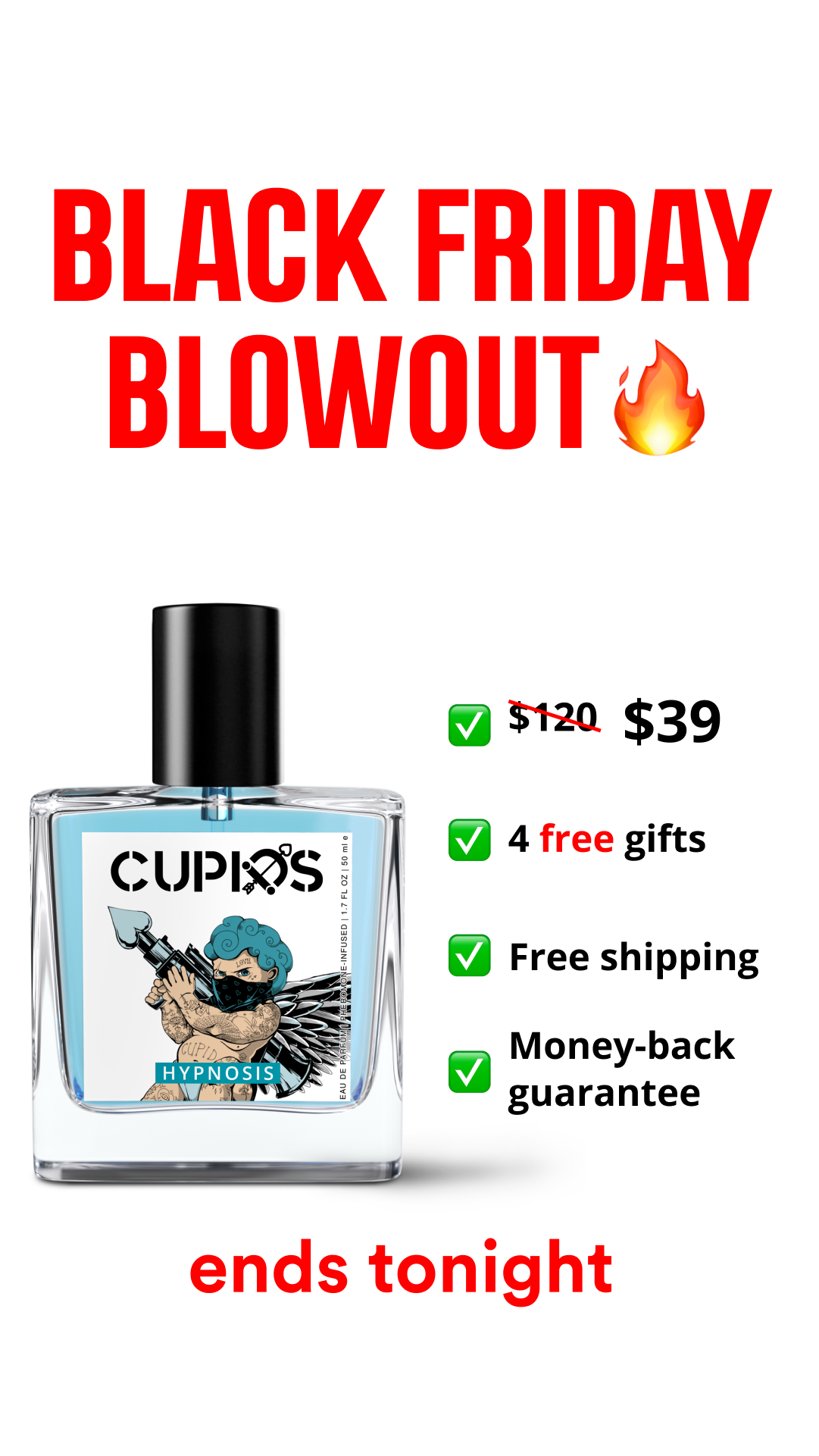 Try Cupids Facebook ad