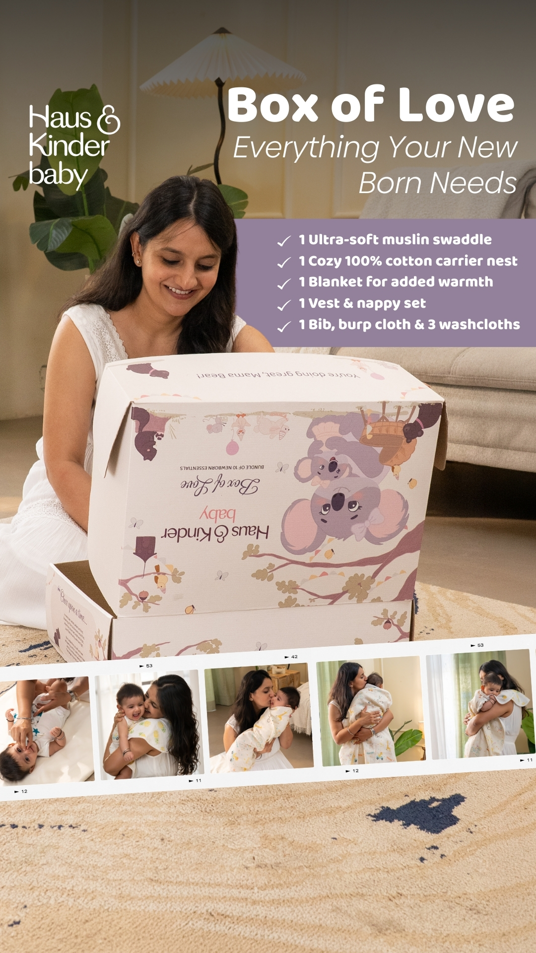 Haus & Kinder Baby Facebook ad