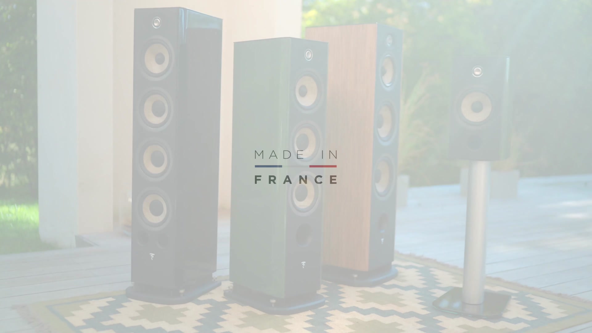 Focal Facebook ad: Sound you can feel