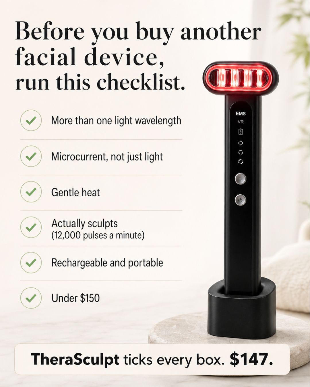 Therasage Facebook ad