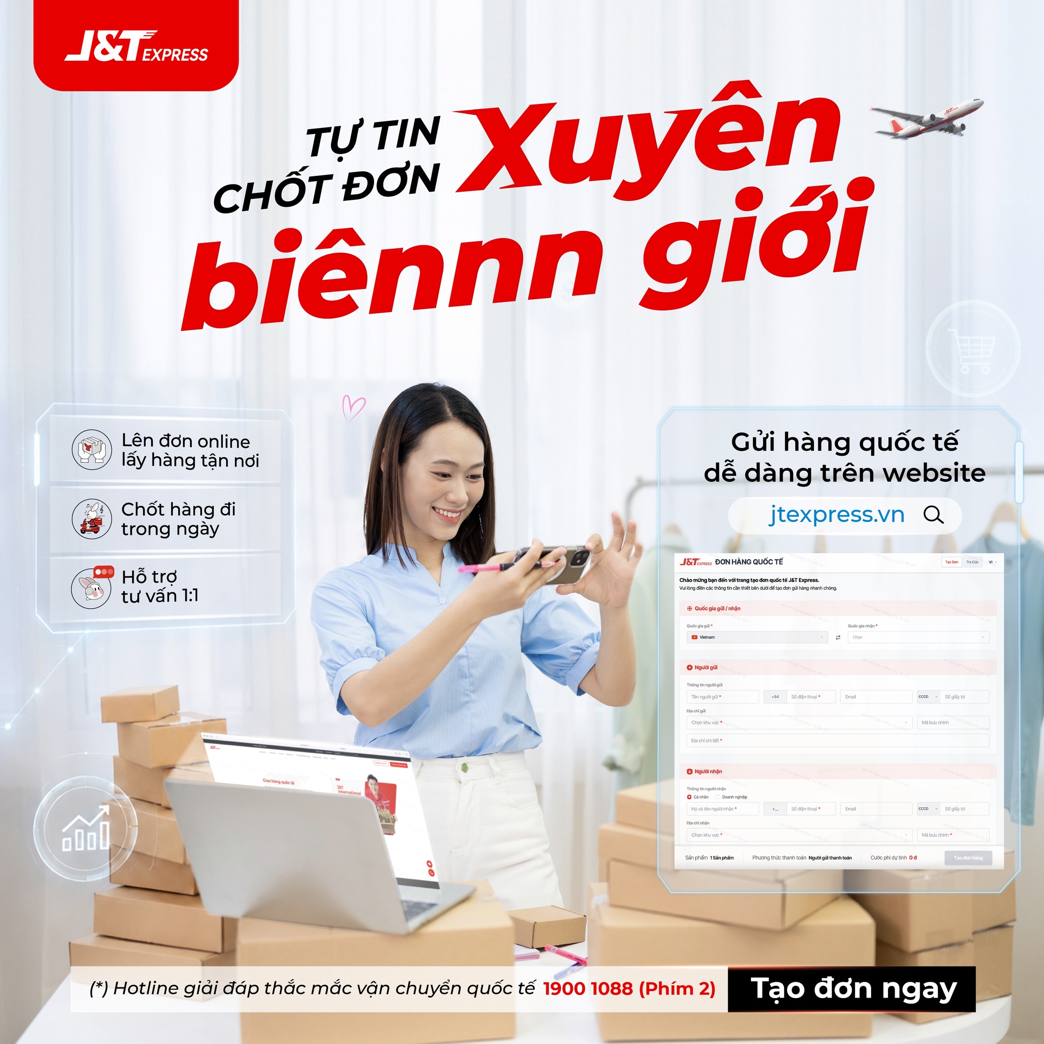 J&T Express Vietnam Facebook ad