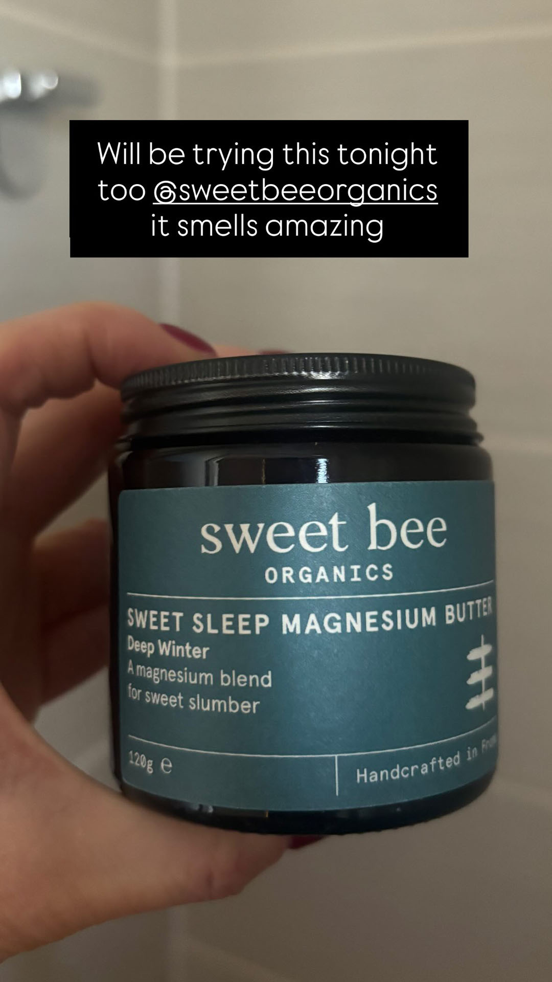 Sweet Bee Organics Facebook ad