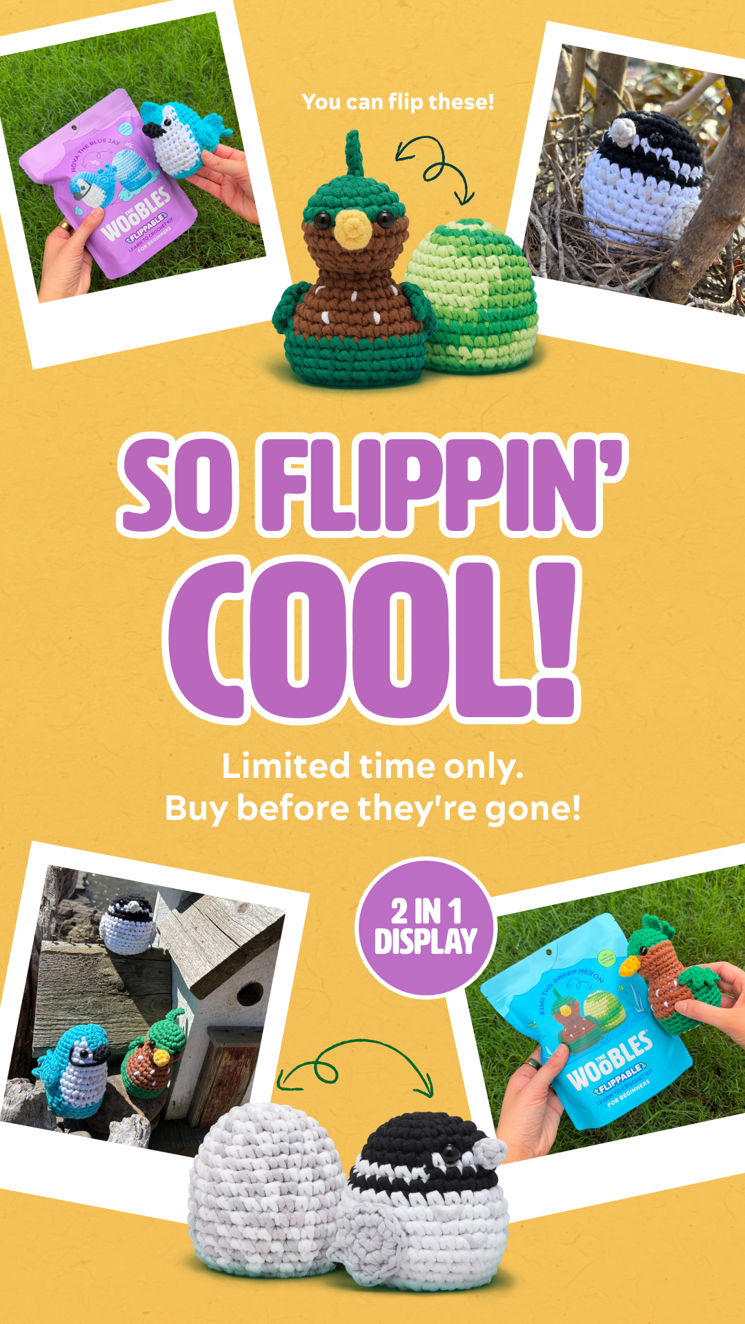 The Woobles Facebook ad