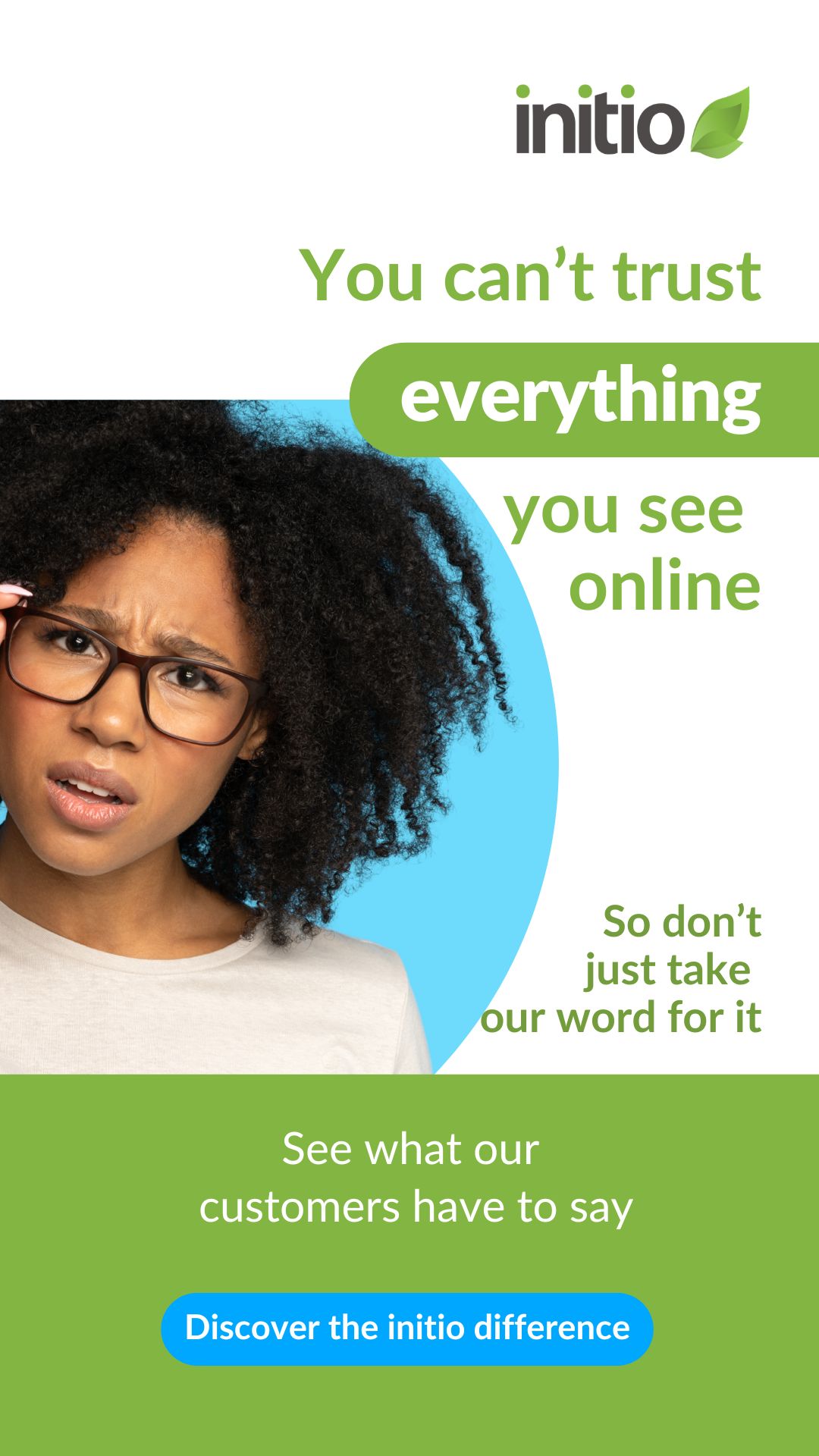 Initio Insurance Facebook ad