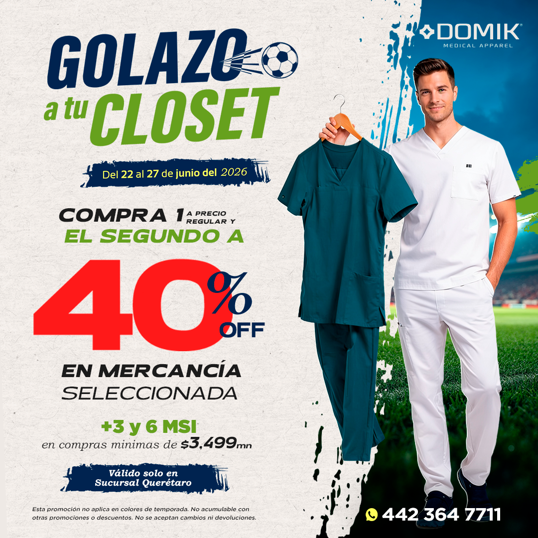Domik Uniformes Médicos Facebook ad