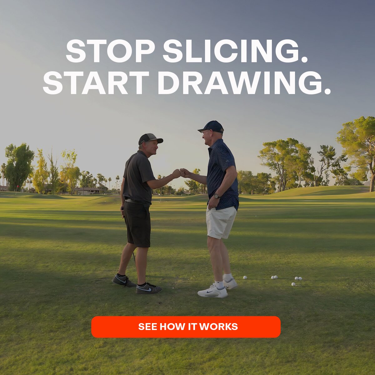 Hank Haney's One-Shot Slice Fix Facebook ad